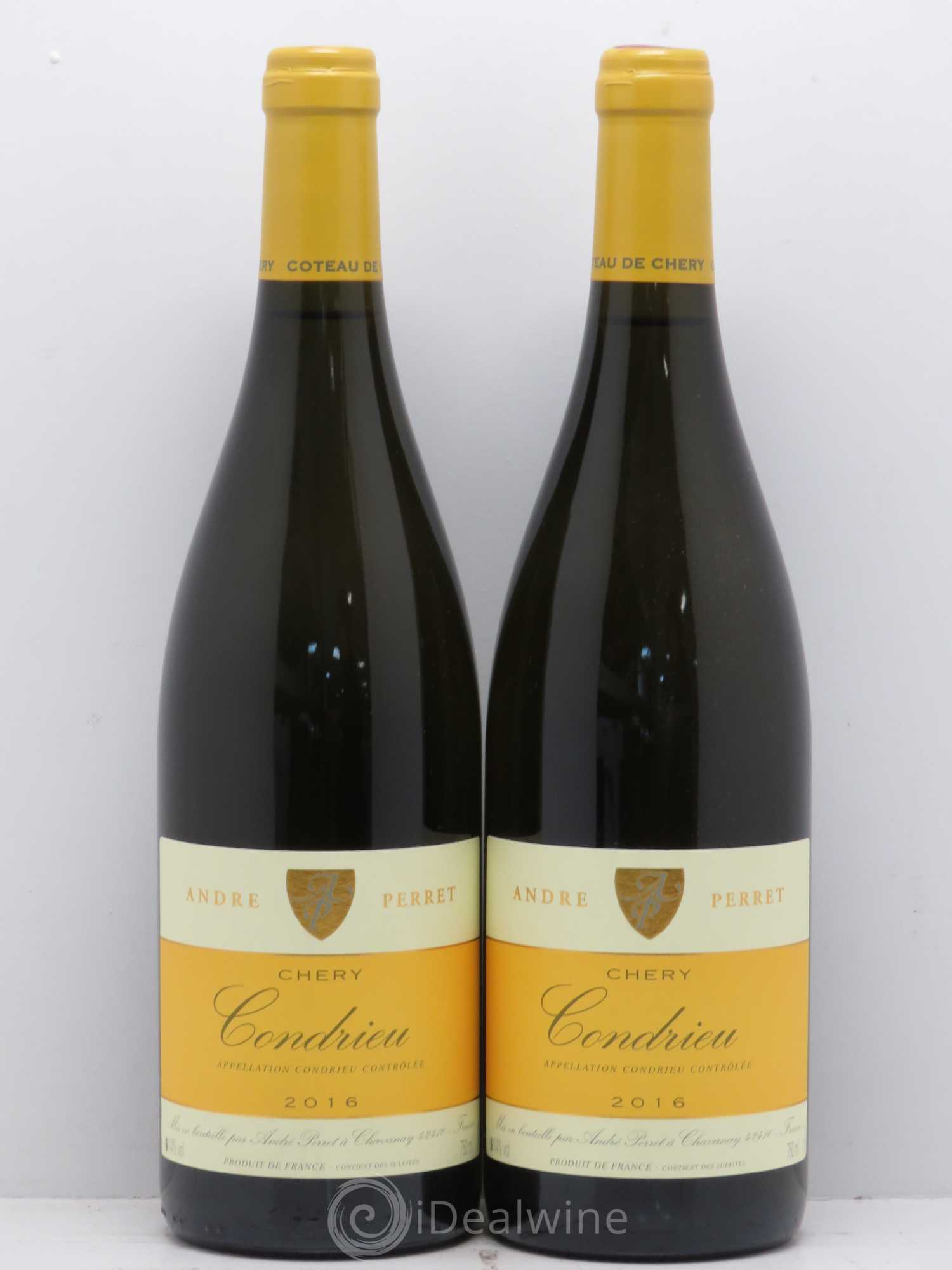 Condrieu Chery André Perret 2016 - Lot de 2 bouteilles - 0