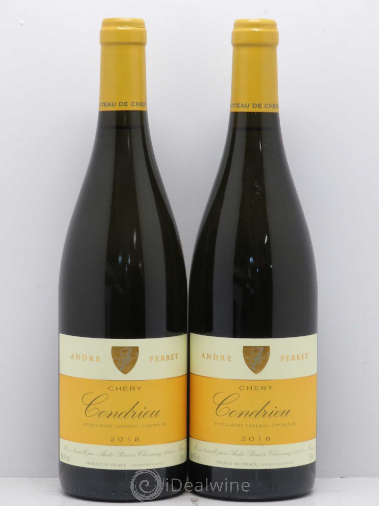 Condrieu Chery André Perret 2016 - Lot de 2 bouteilles - 0