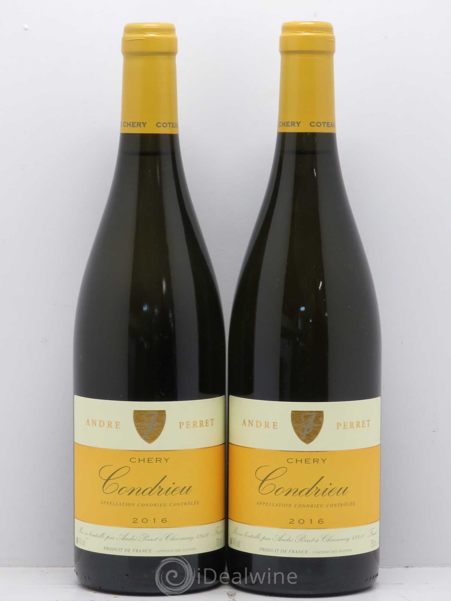 Condrieu Chery André Perret 2016 - Lot de 2 bouteilles - 0