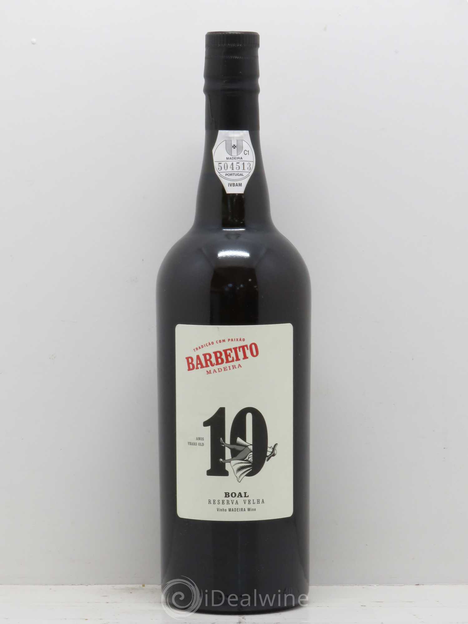 Portugal Madeire demi-doux 10 ans BOAL Reserva Velha Maison Barbeito 1980 - Lot de 1 bouteille - 0