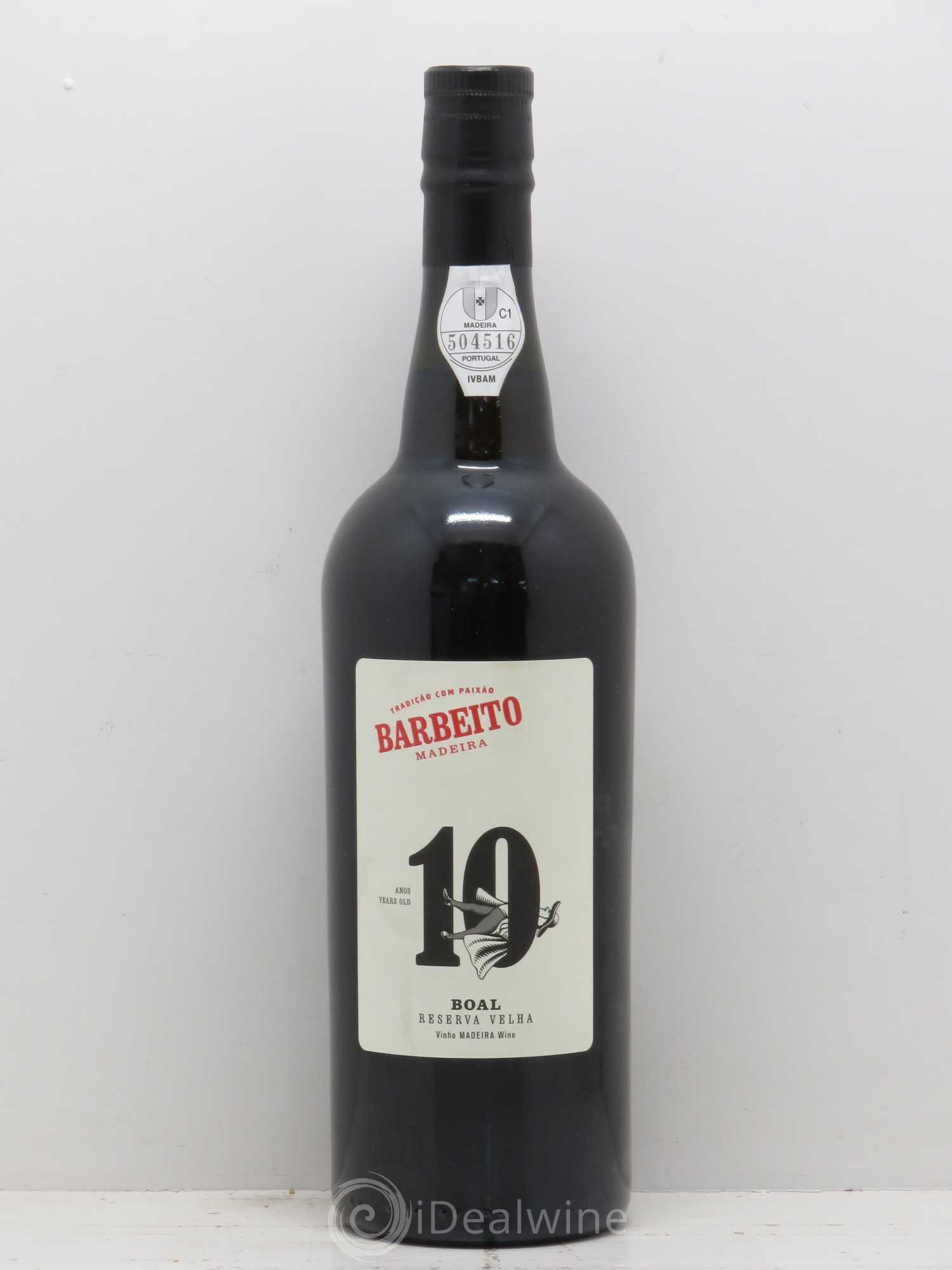 Portugal Madeire demi-doux 10 ans BOAL Reserva Velha Maison Barbeito 1980 - Posten von 1 Flasche - 0