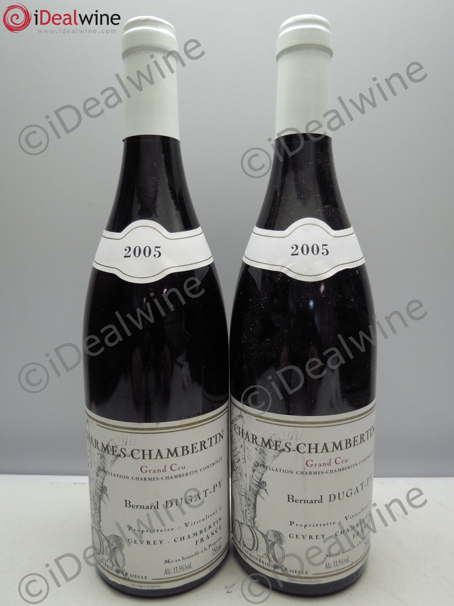 Charmes-Chambertin Grand Cru Dugat-Py 2005 - Lot de 2 bouteilles - 0
