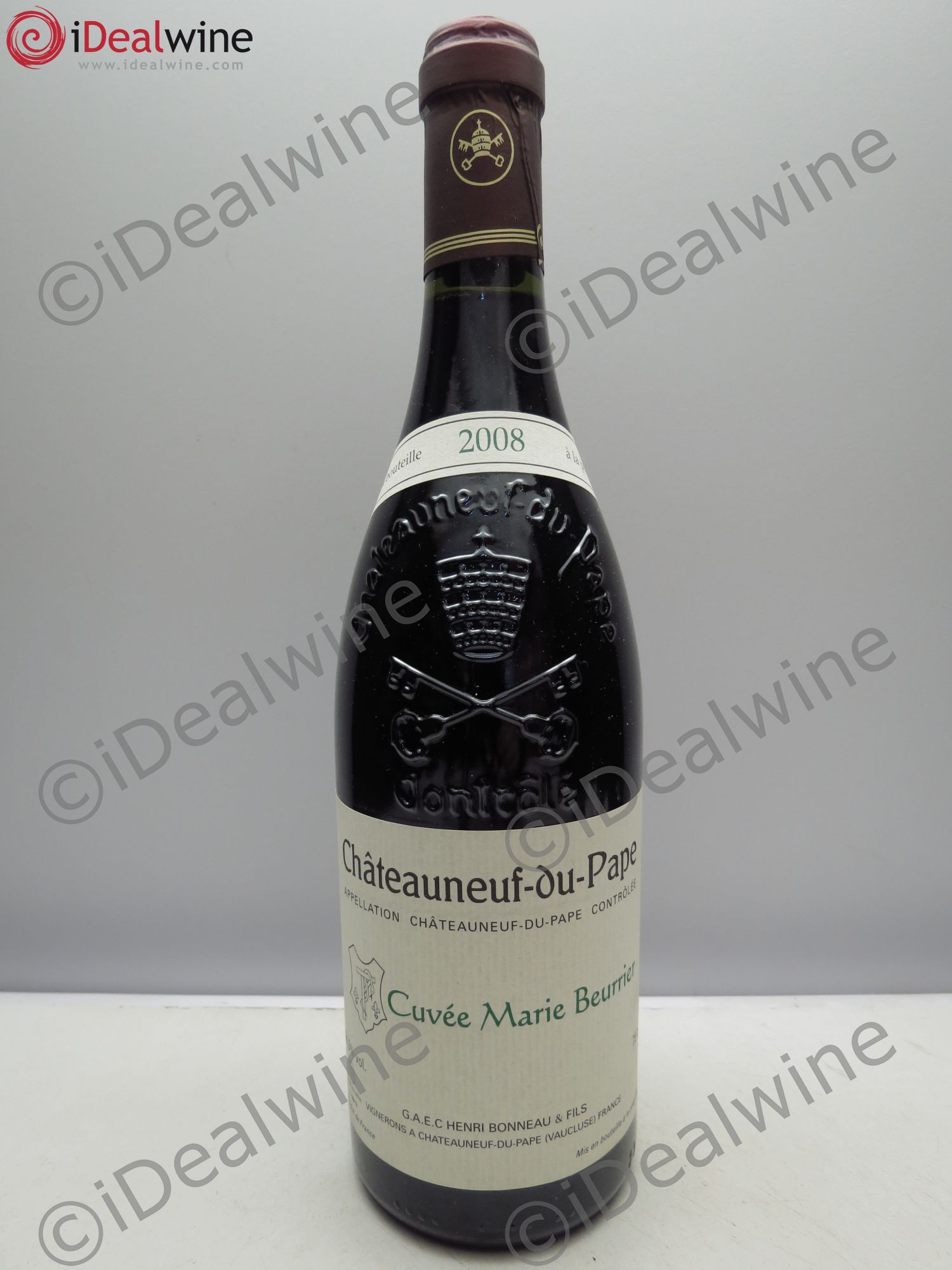 Châteauneuf-du-Pape Marie Beurrier Henri Bonneau & Fils 2008 - Lot de 1 bouteille - 0
