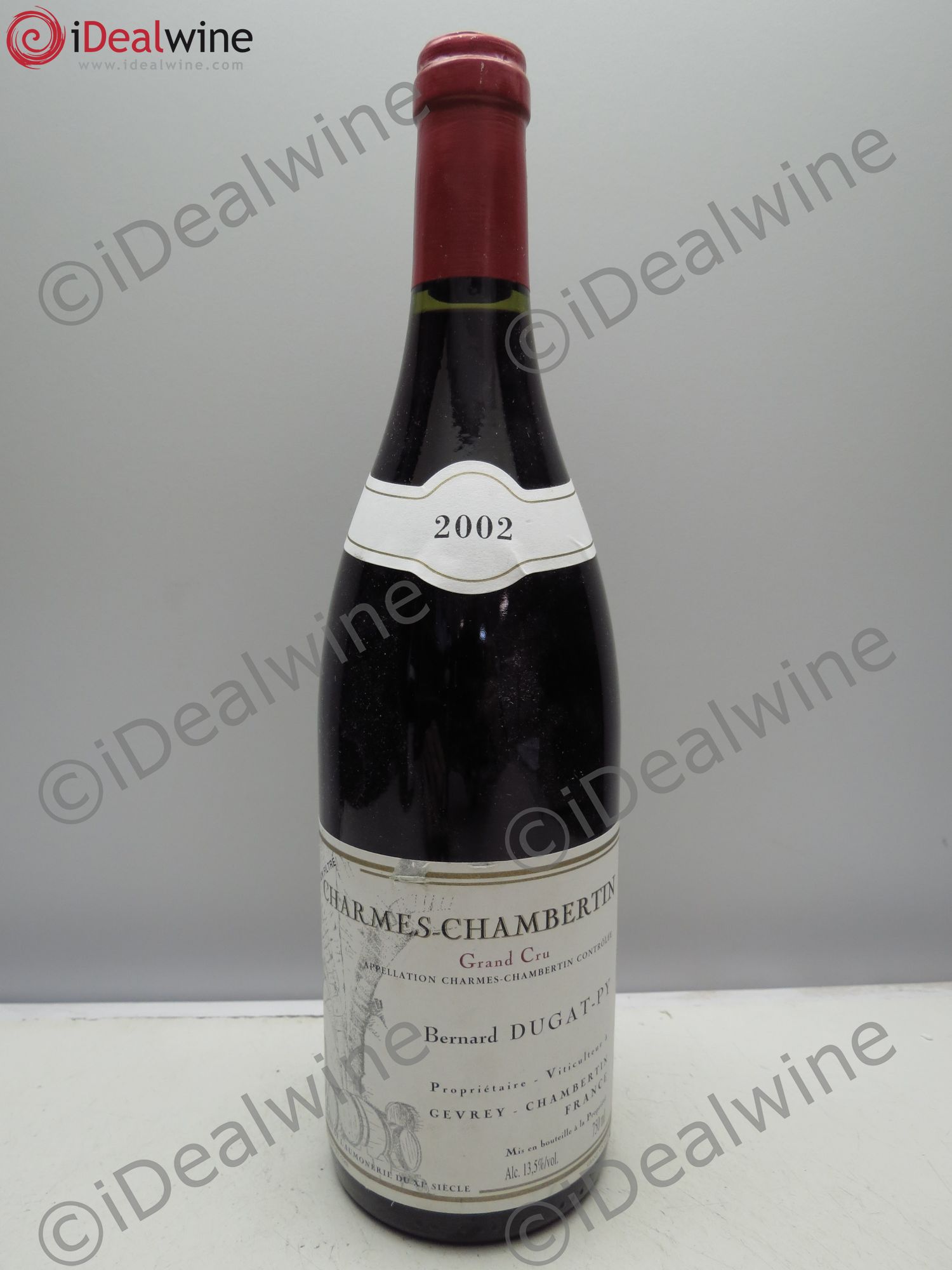 Charmes-Chambertin Grand Cru Dugat-Py 2002 - Lot de 1 bouteille - 0