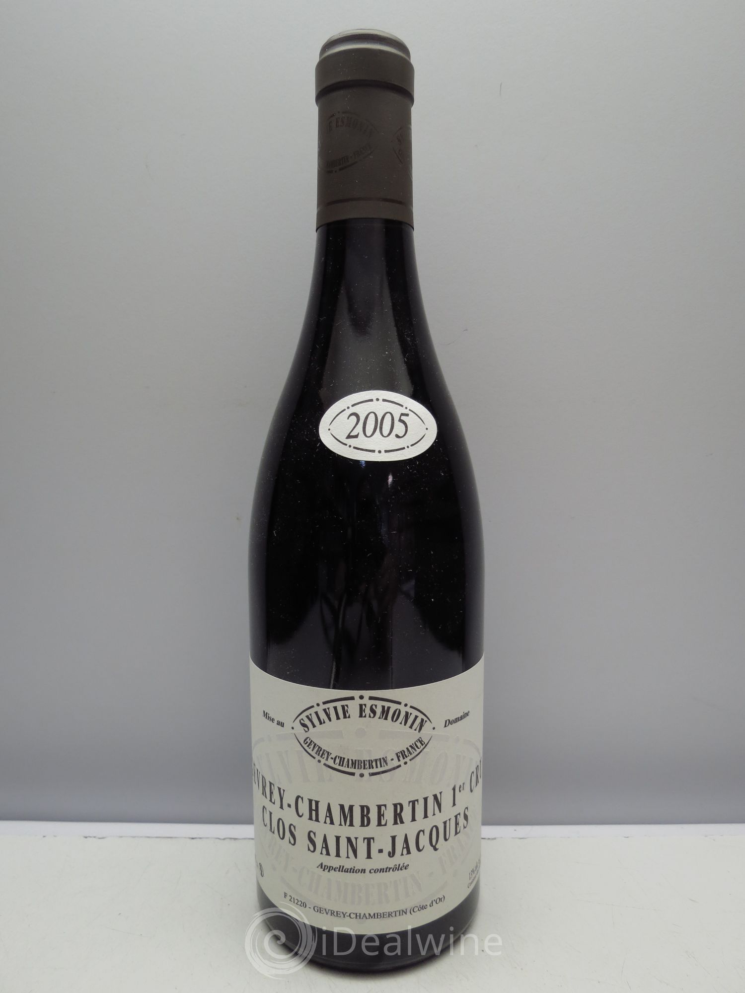 Gevrey-Chambertin 1er Cru Clos Saint Jacques Sylvie Esmonin 2005 - Lot de 1 bouteille - 0
