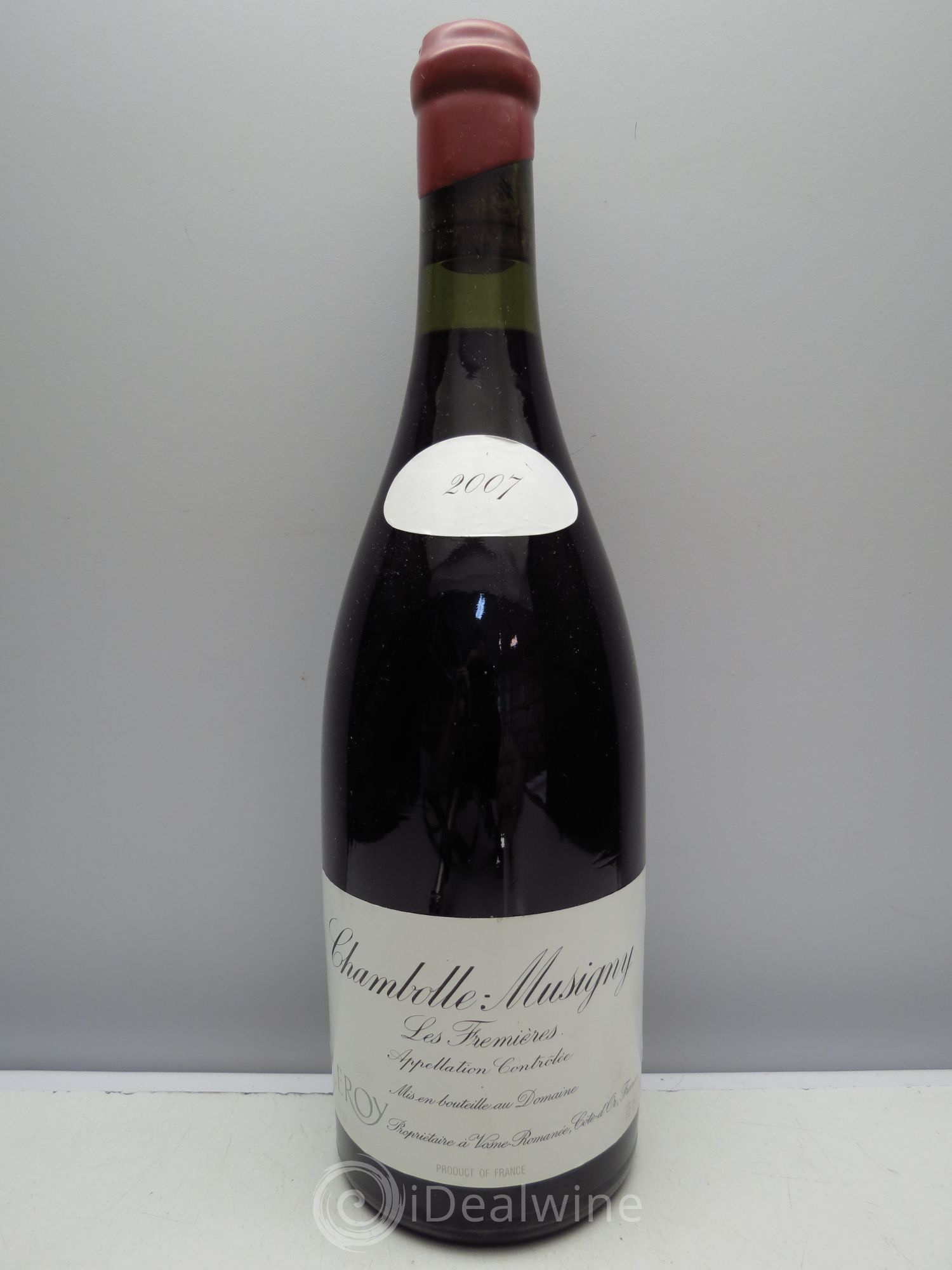 Chambolle-Musigny les Fremières 2007 - Lot de 1 bouteille - 0