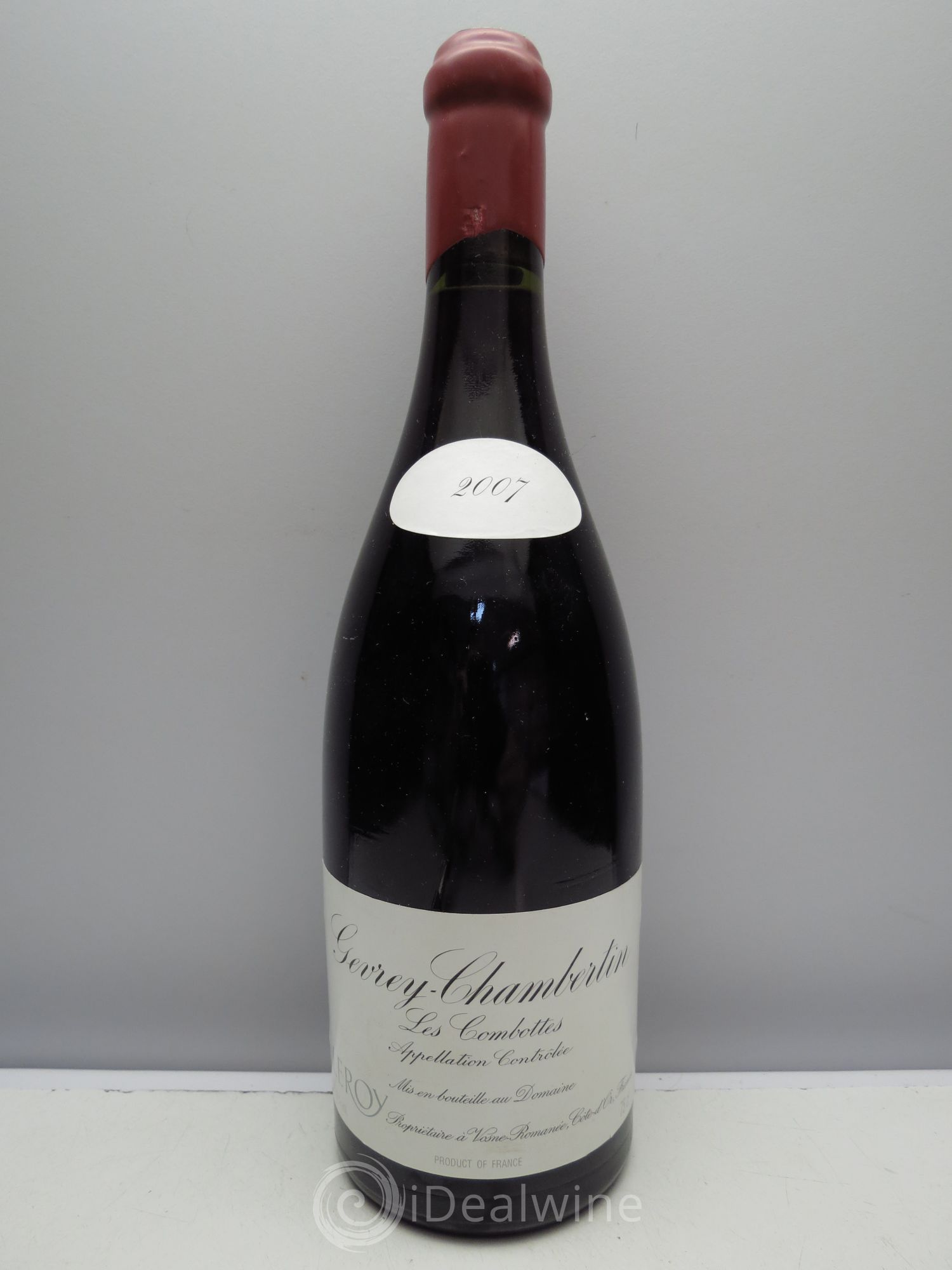 Gevrey-Chambertin 1er Cru 2007 - Lot de 1 bouteille - 0