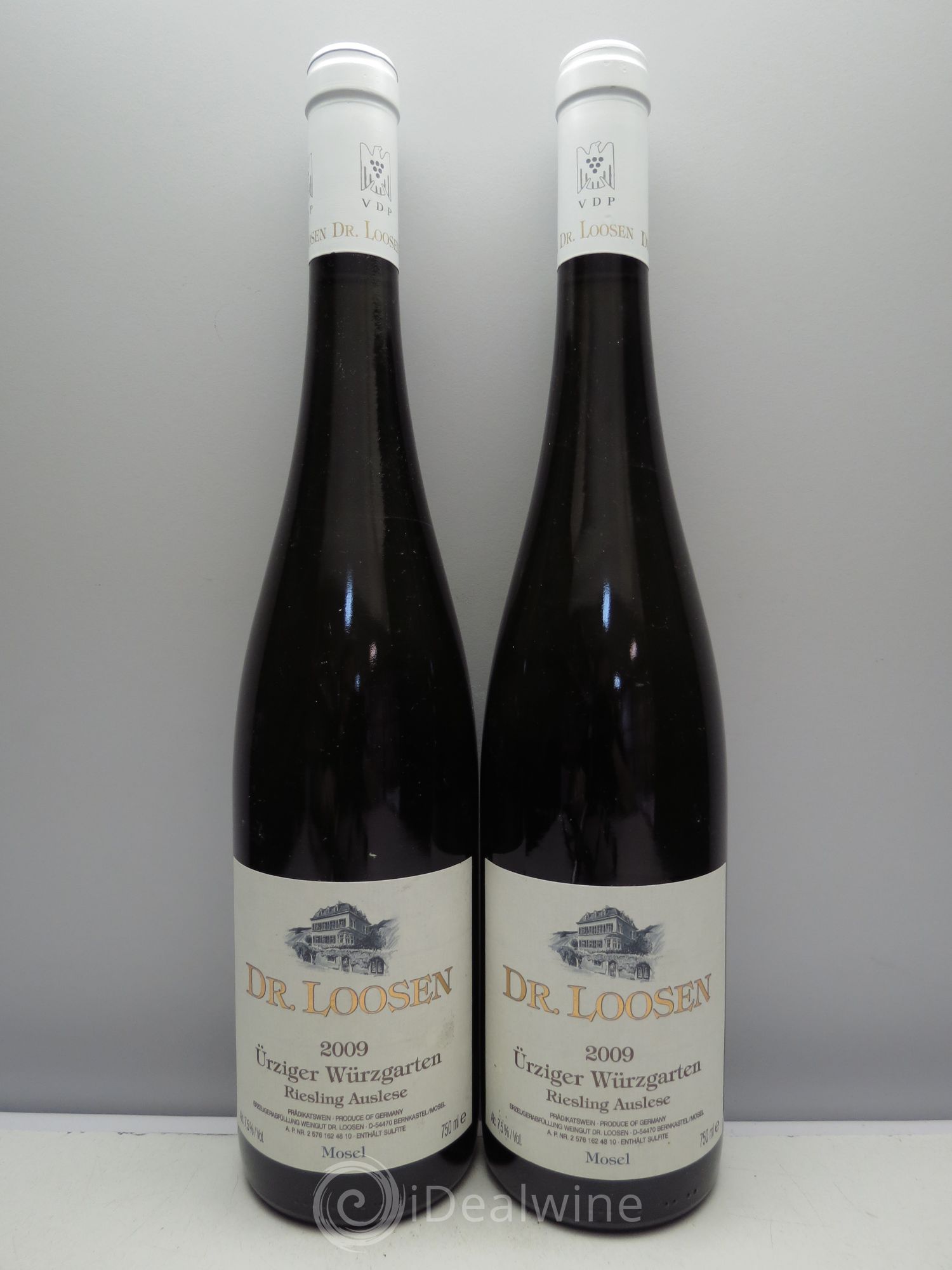 Riesling Auslese Urziger Wurzgardten Dr Loosen Mosel 2009 - Posten von 2 Flaschen - 0