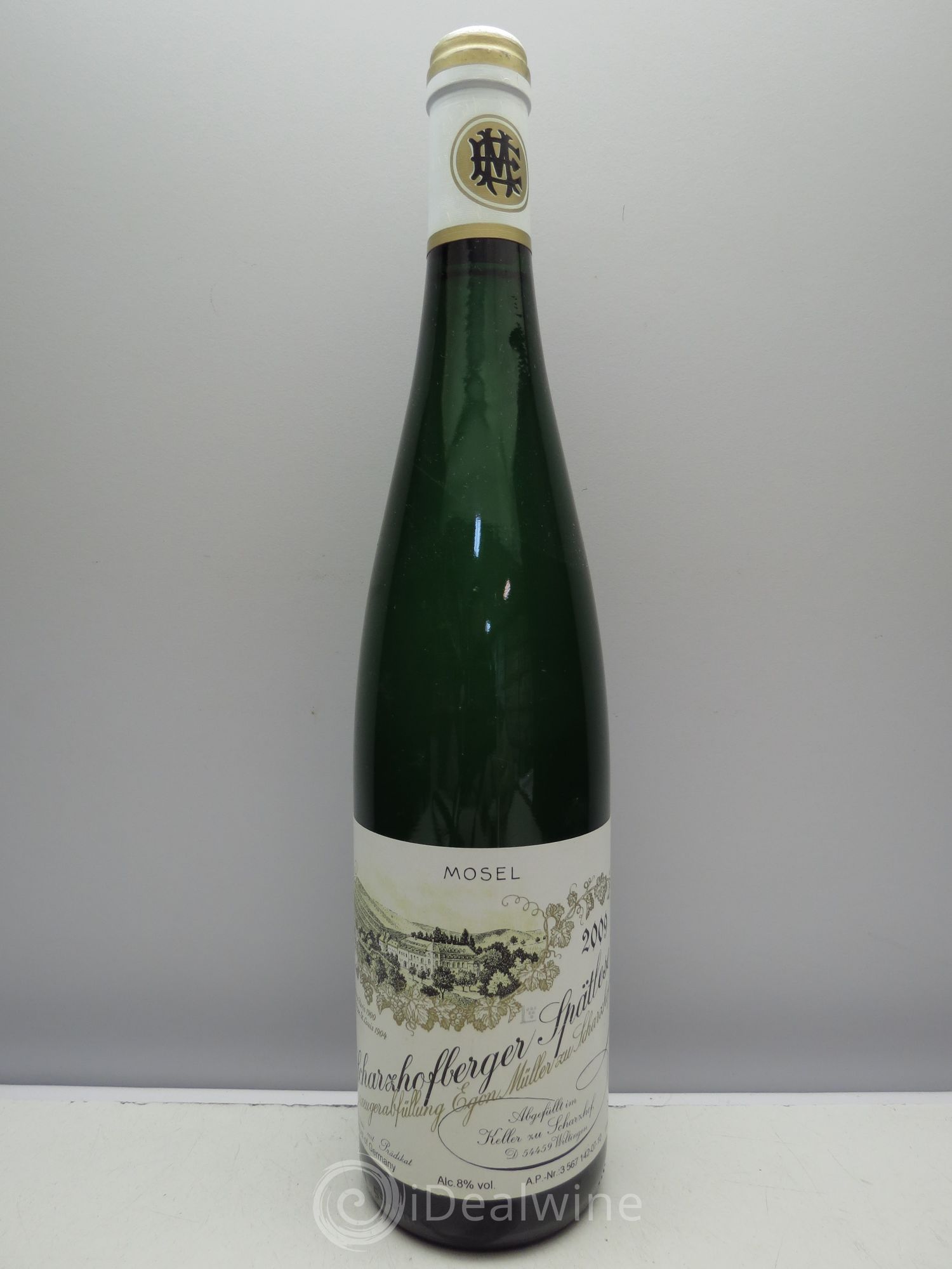 Riesling Spatlese Scharzohofberger E.Muller Mosel 2009 - Posten von 1 Flasche - 0
