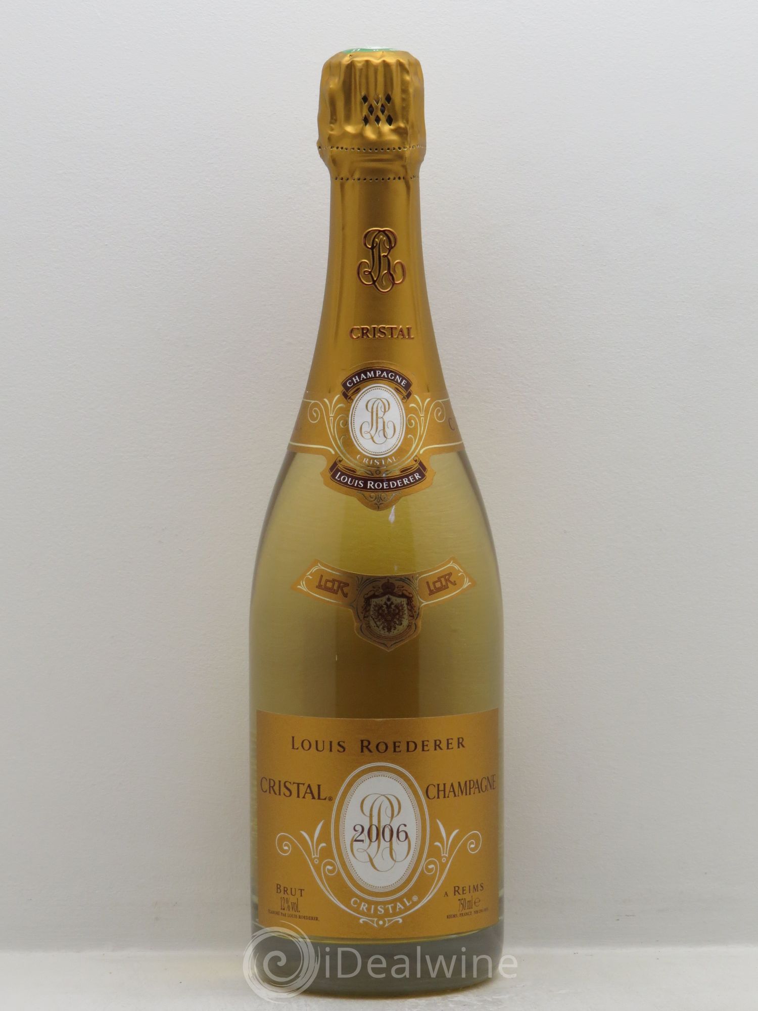 Cristal Louis Roederer +étui 2006 - Lot de 1 bouteille - 0
