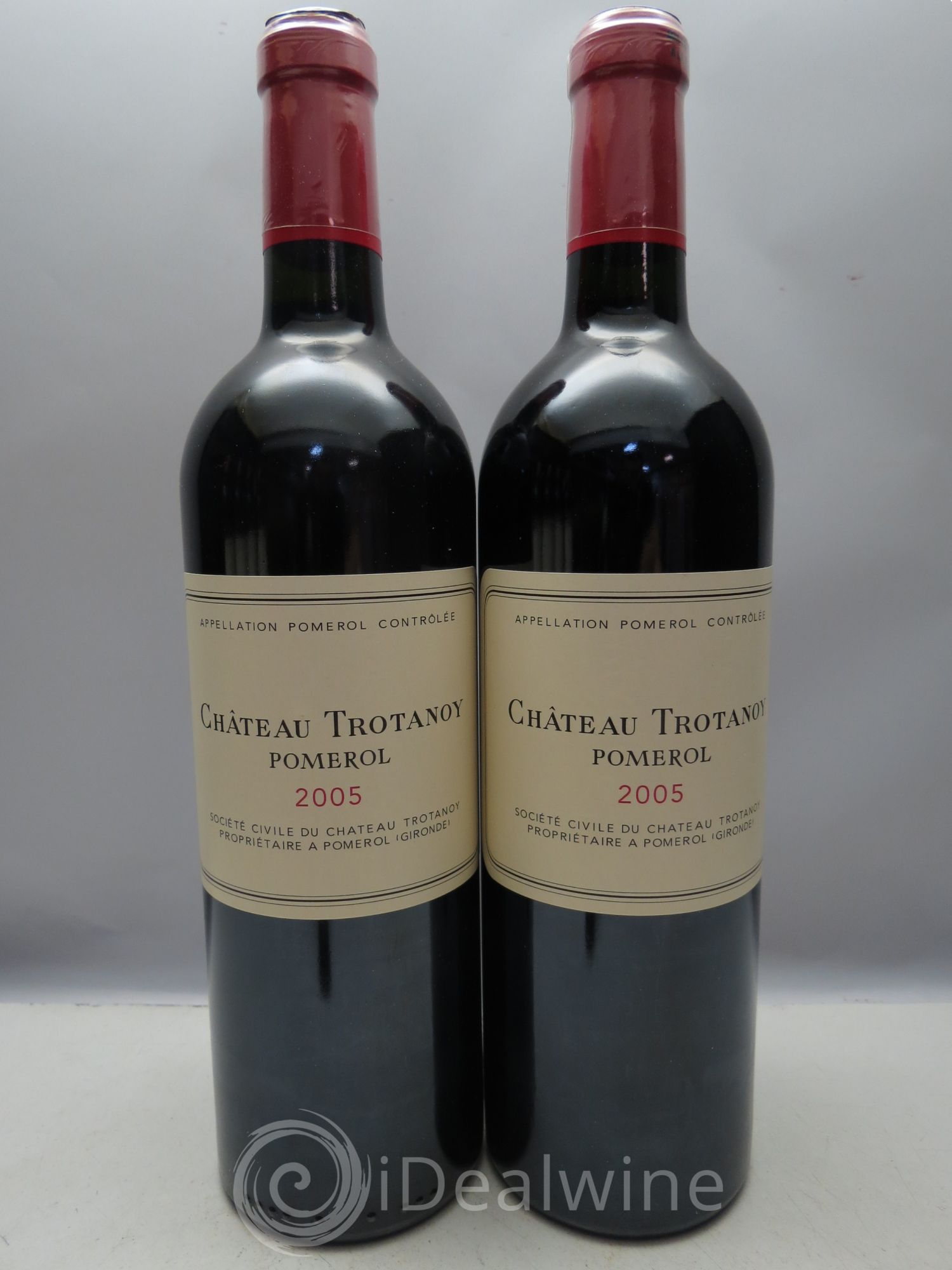 Château Trotanoy (2 CB de 6btes) 2005 - Lot de 12 bouteilles - 0