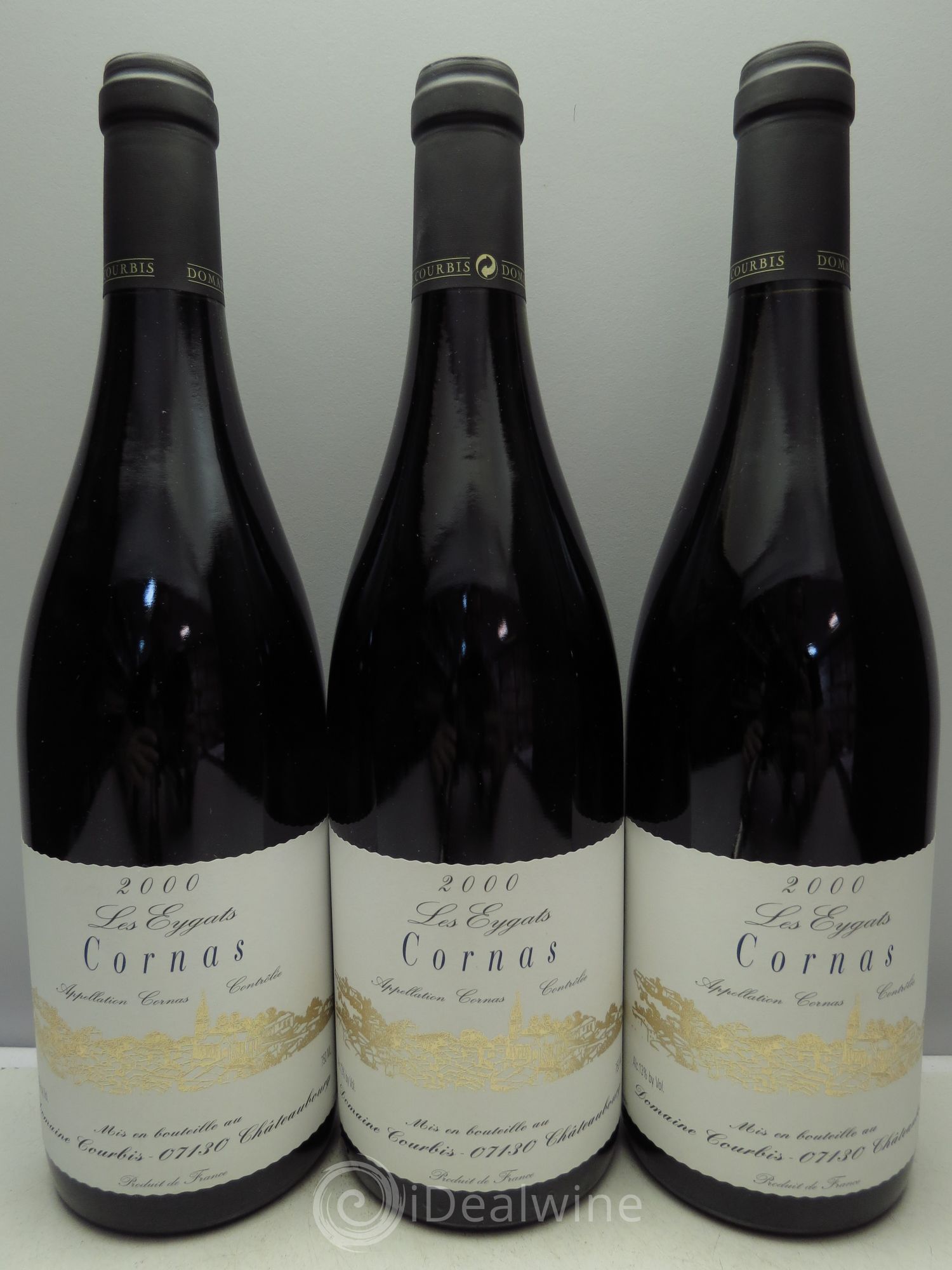 Cornas Les Eygats 2000 - Posten von 3 Flaschen - 0