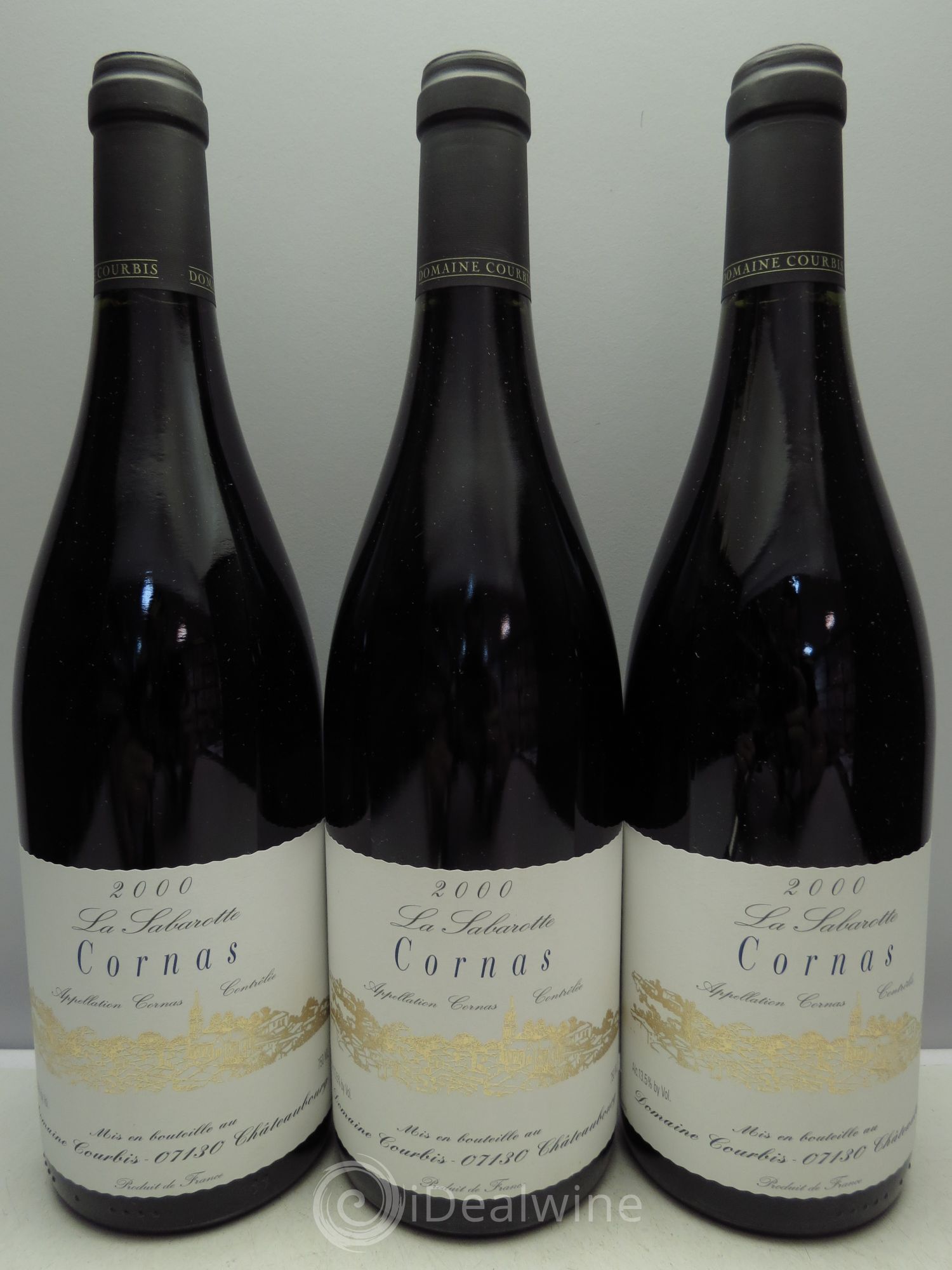 Cornas Sabarotte 2000 - Posten von 3 Flaschen - 0