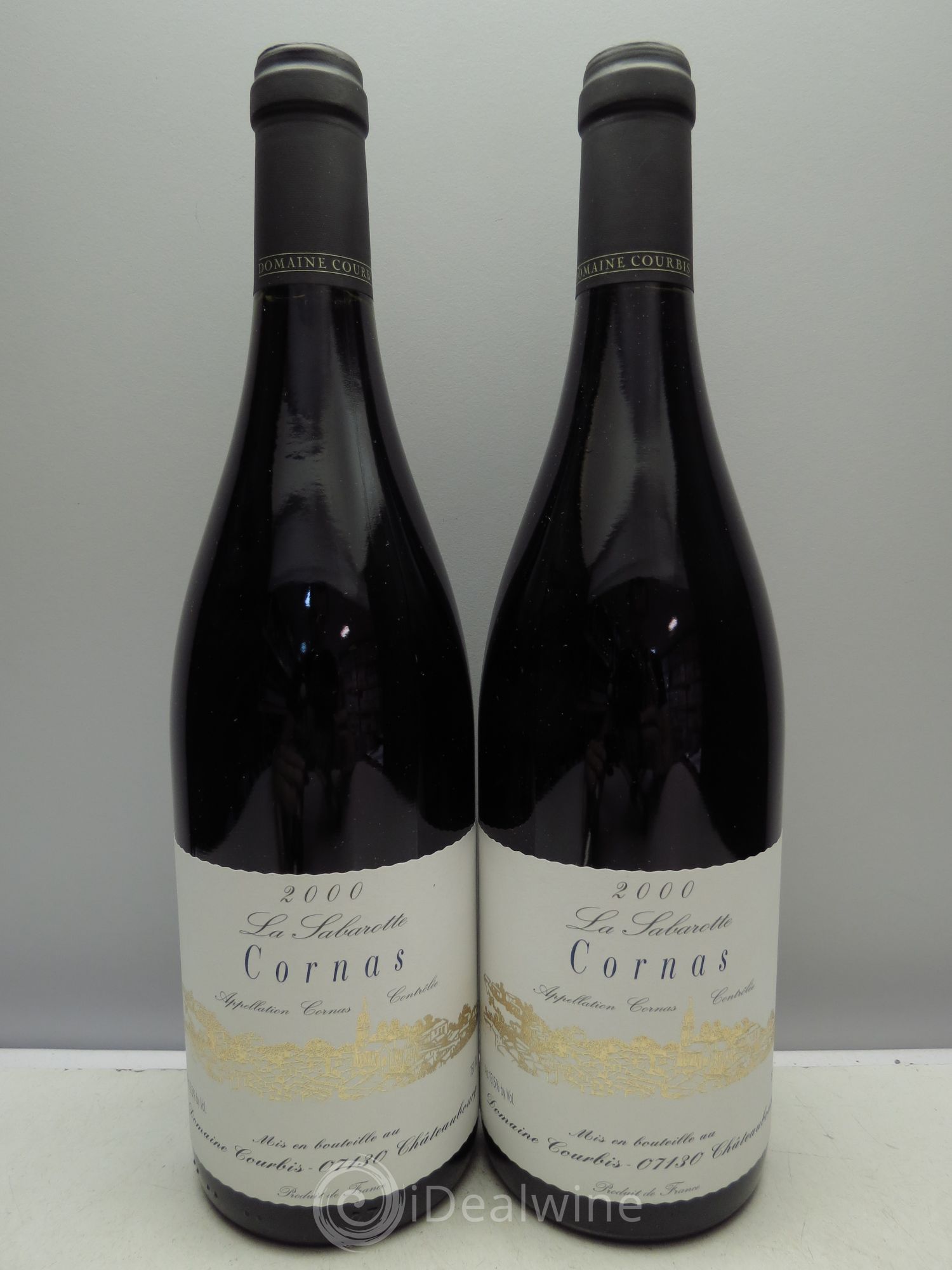 Cornas Sabarotte 2000 - Posten von 2 Flaschen - 0