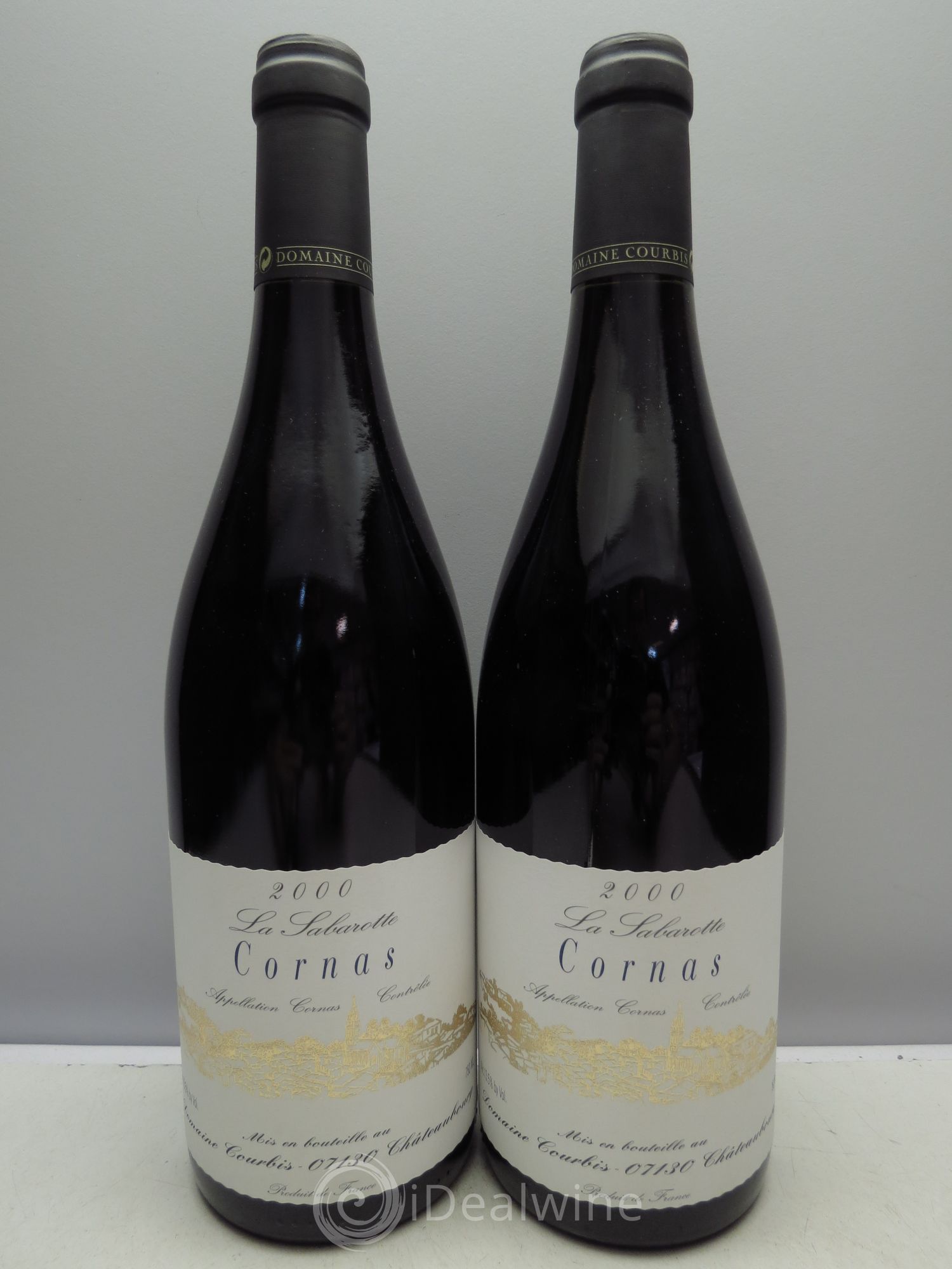 Cornas Sabarotte 2000 - Posten von 2 Flaschen - 0