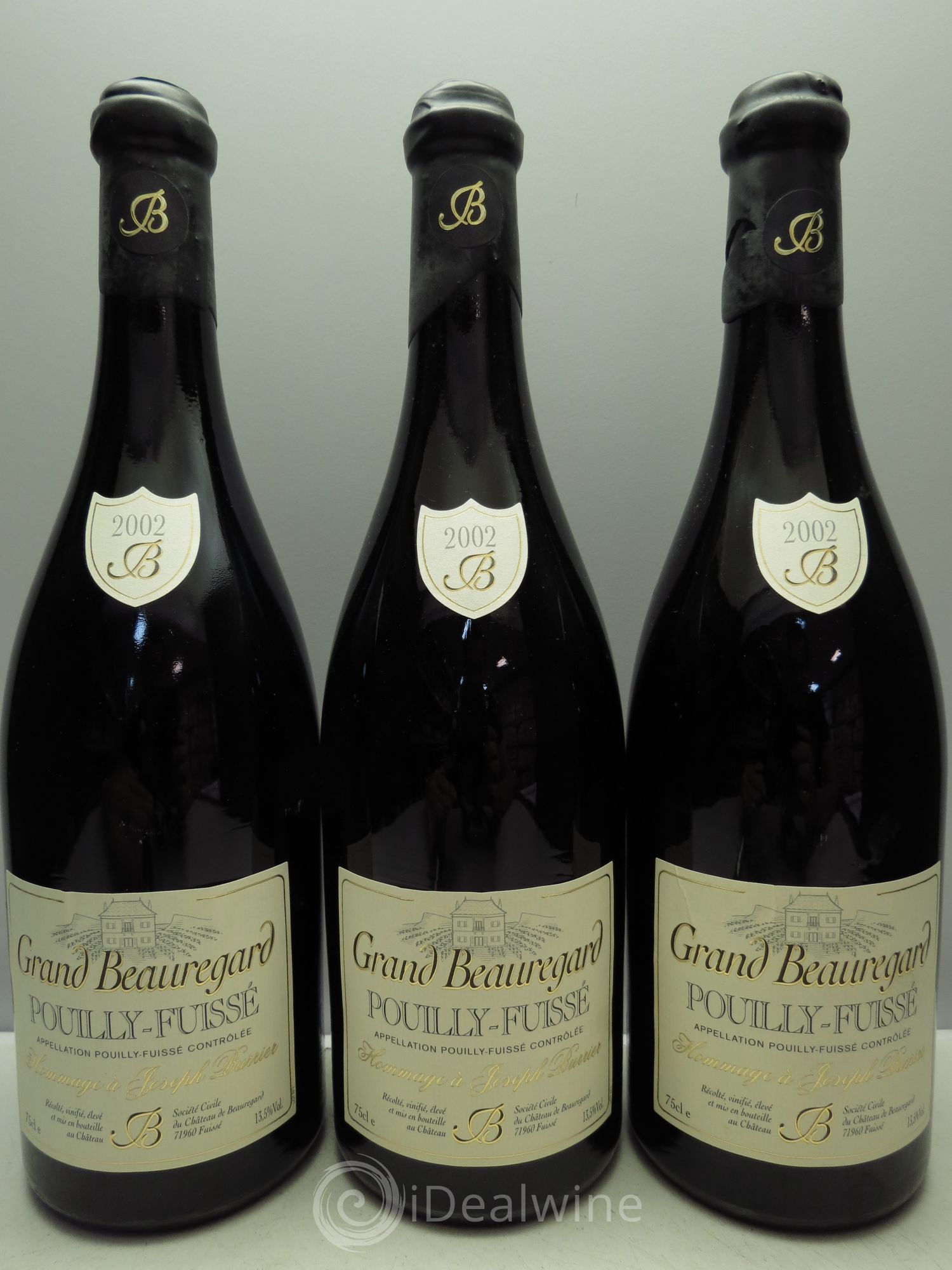 Pouilly-Fuissé Grand Beauregard 2002 - Posten von 3 Flaschen - 0