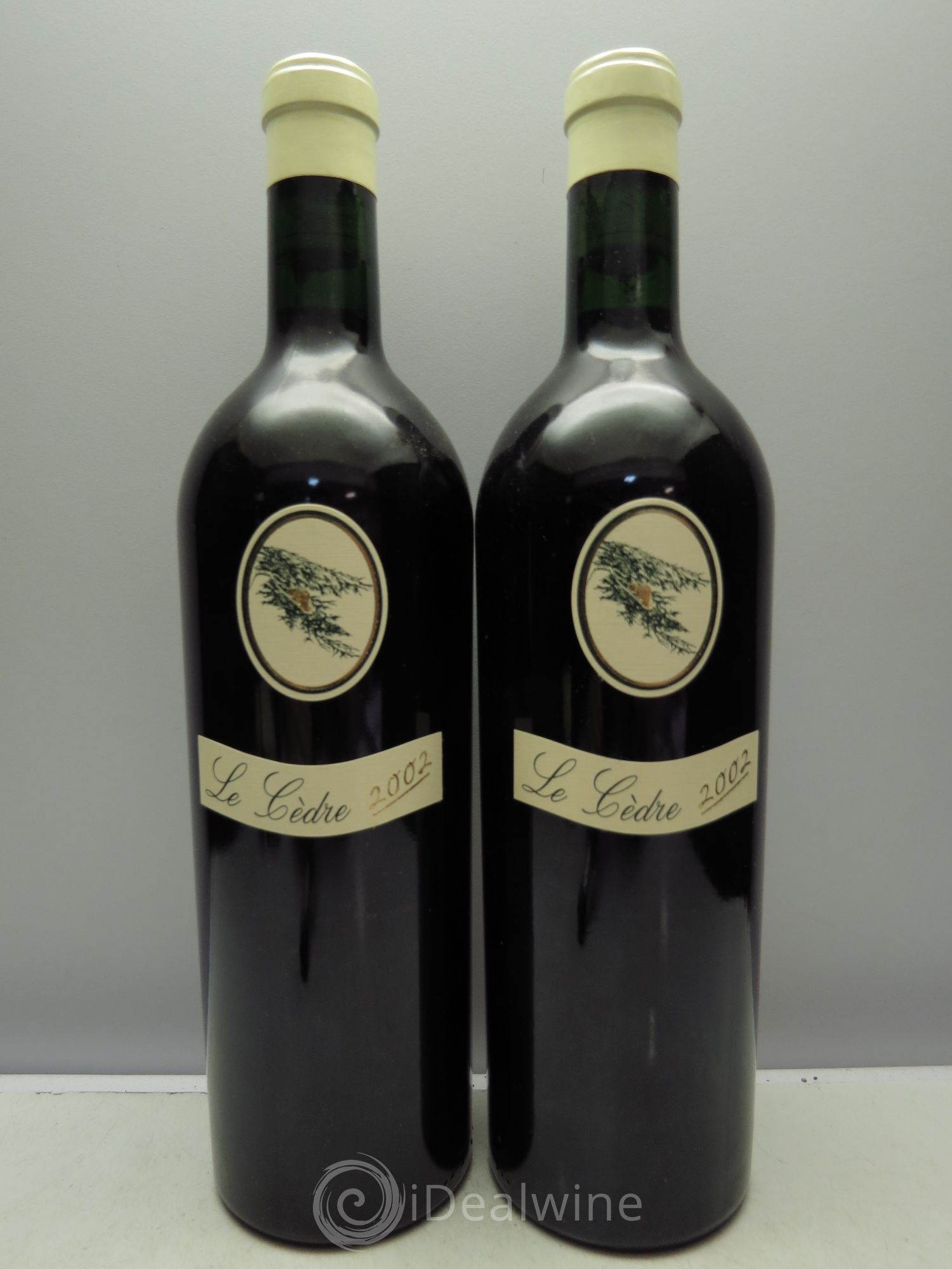 Cahors Château du Cèdre Cuvée Le Cèdre Pascal et Jean-Marc Verhaeghe 2002 - Lot de 2 bouteilles - 0