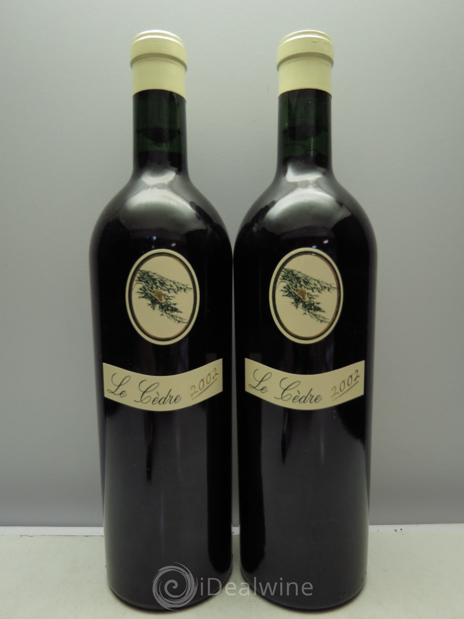 Cahors Château du Cèdre Cuvée Le Cèdre Pascal et Jean-Marc Verhaeghe 2002 - Lot de 2 bouteilles - 0