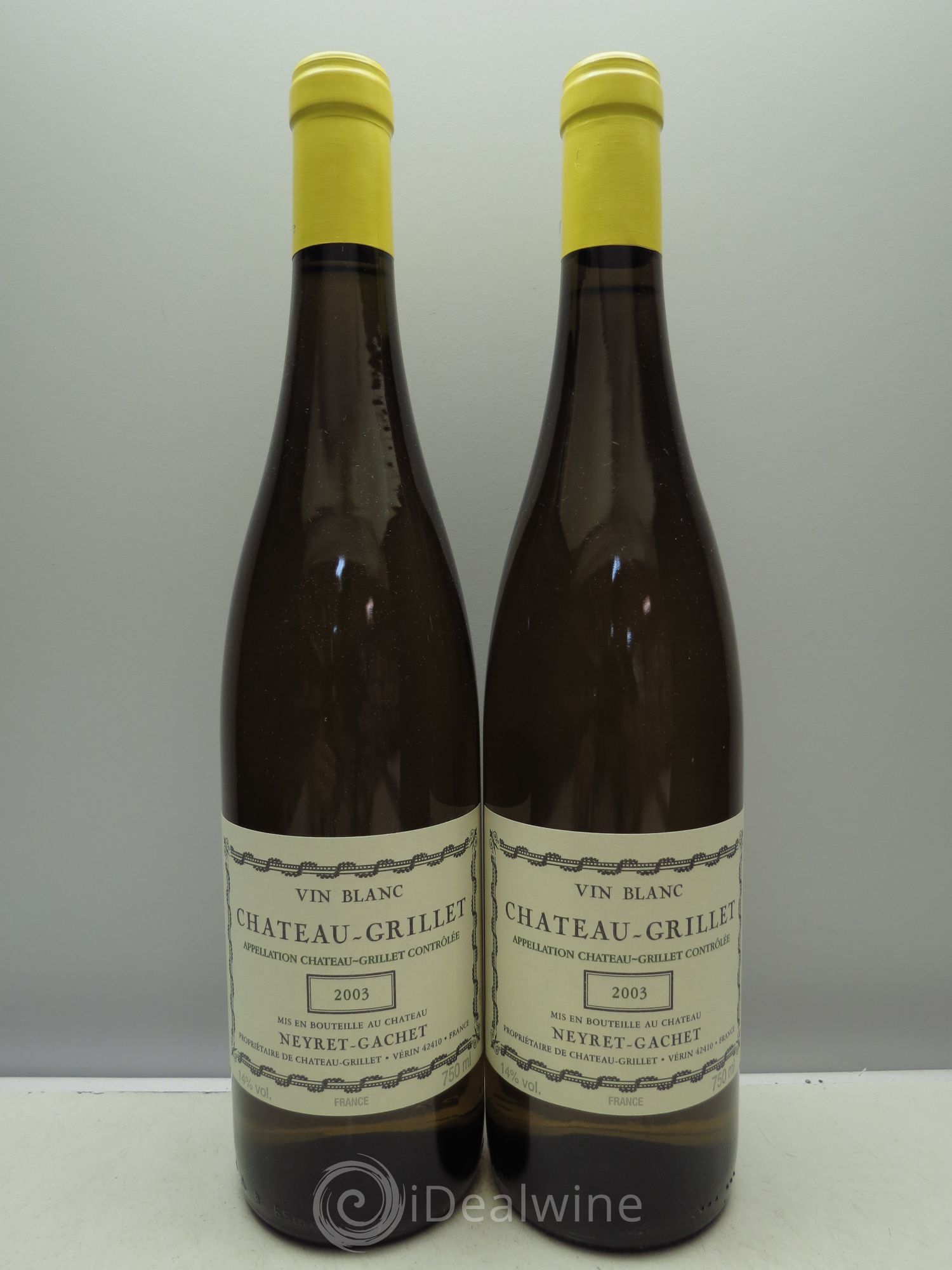 Château Grillet Château-Grillet 2003 - Lot de 2 bouteilles - 0