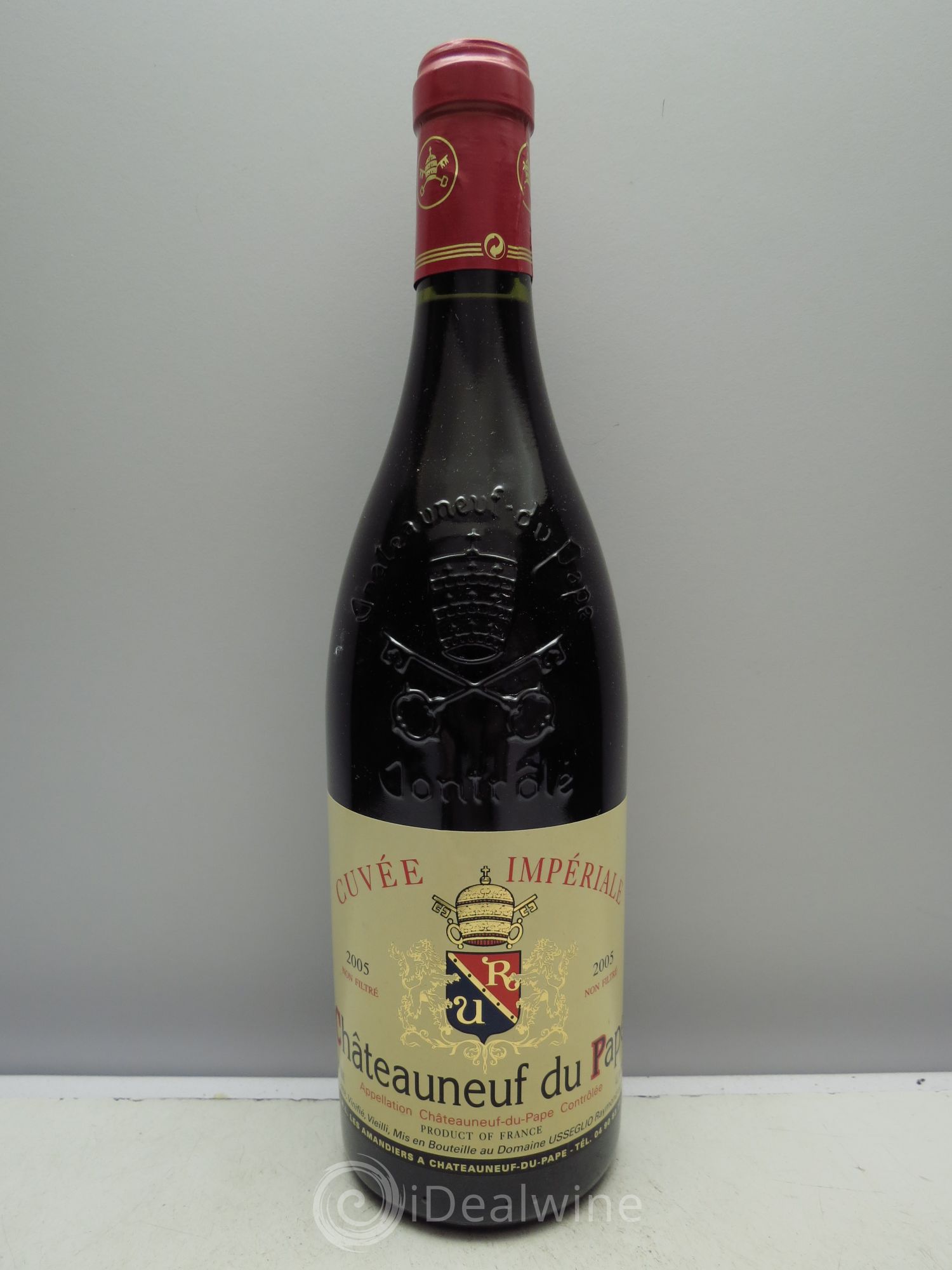 Châteauneuf-du-Pape Cuvée Impériale Raymond Usseglio & Fils (Domaine) 2005 - Lot de 1 bouteille - 0