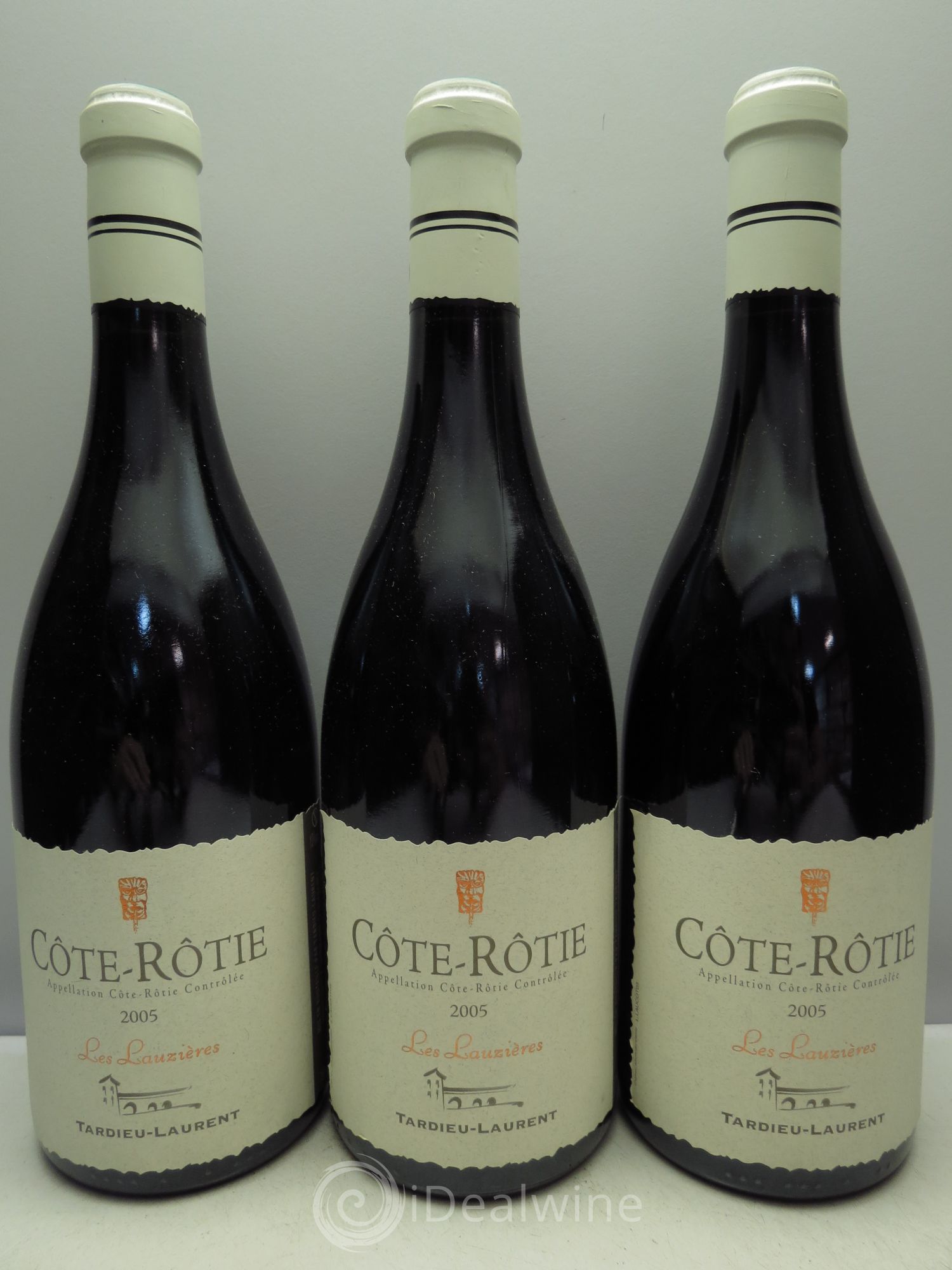 Côte-Rôtie Maison Tardieu-Laurent Lauzières 2005 - Lot de 3 bouteilles - 0