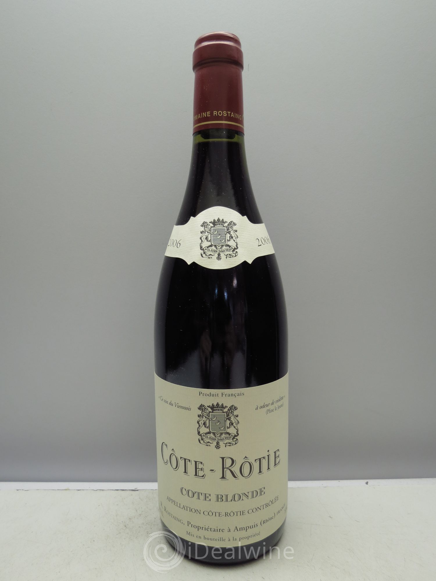 Côte-Rôtie Côte Blonde René Rostaing 2006 - Posten von 1 Flasche - 0