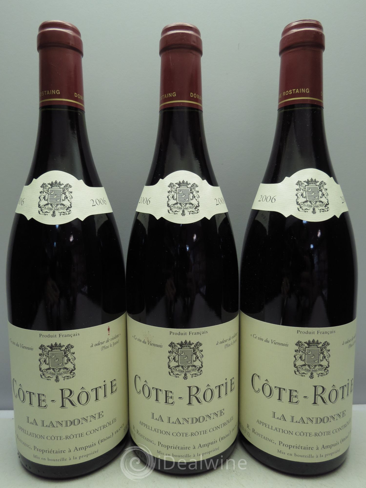 Côte-Rôtie La Landonne René Rostaing 2006 - Lot de 3 bouteilles - 0