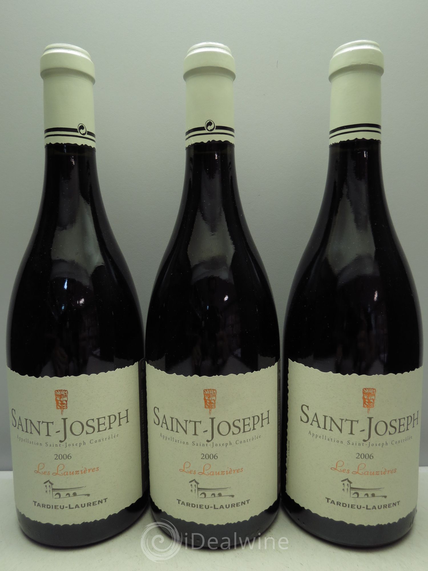 Saint-Joseph Lauzières 2006 - Posten von 3 Flaschen - 0
