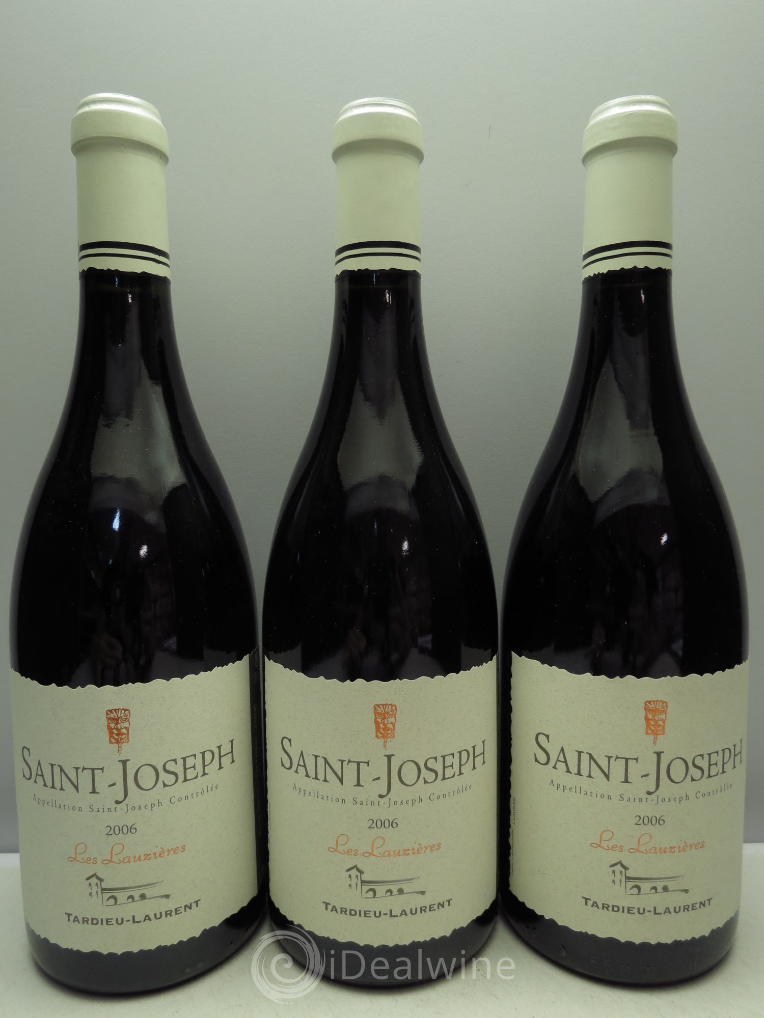 Saint-Joseph Lauzières 2006 - Posten von 3 Flaschen - 0