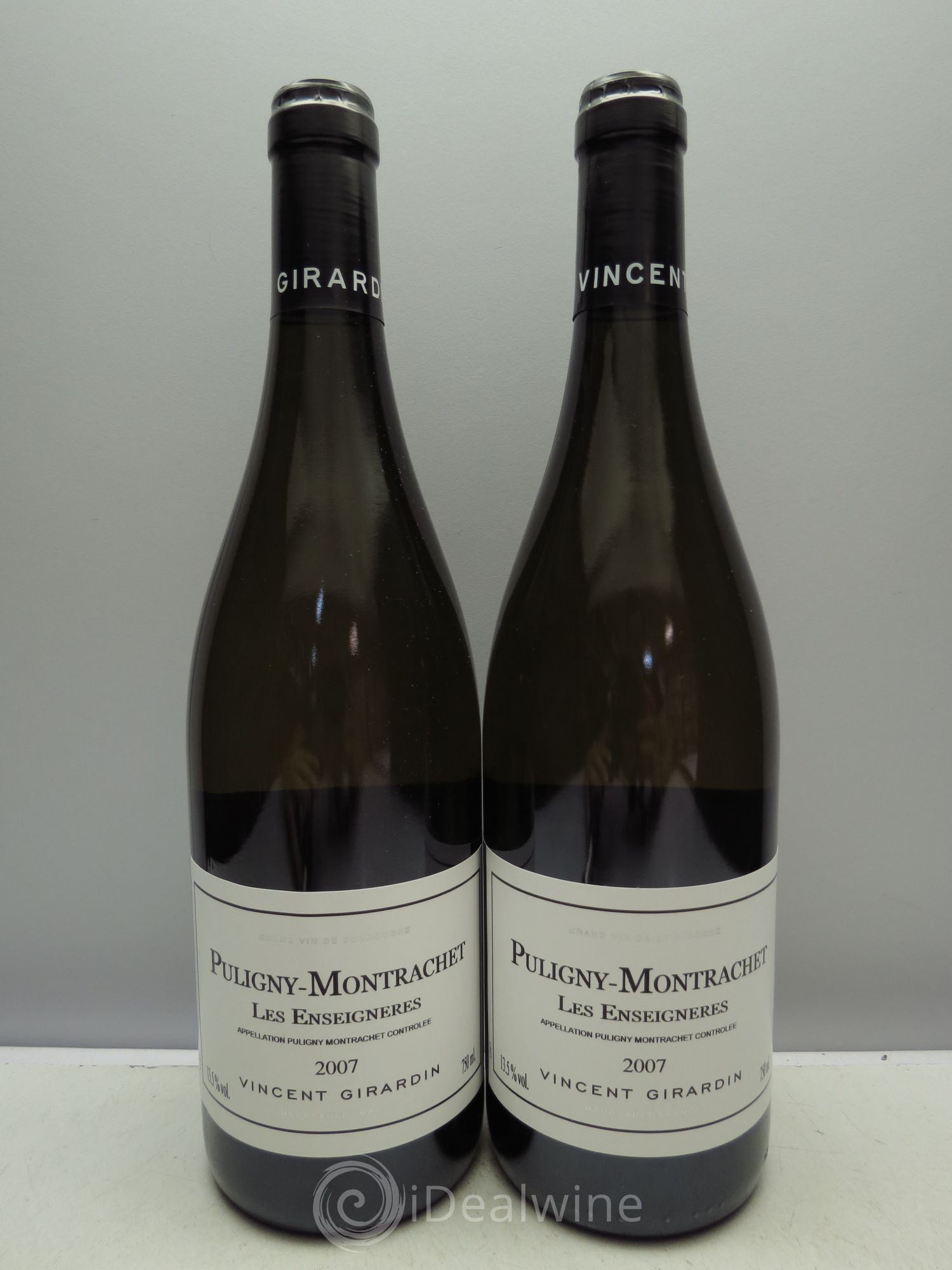 Puligny-Montrachet Enseignères - Vincent Girardin 2007 - Posten von 2 Flaschen - 0