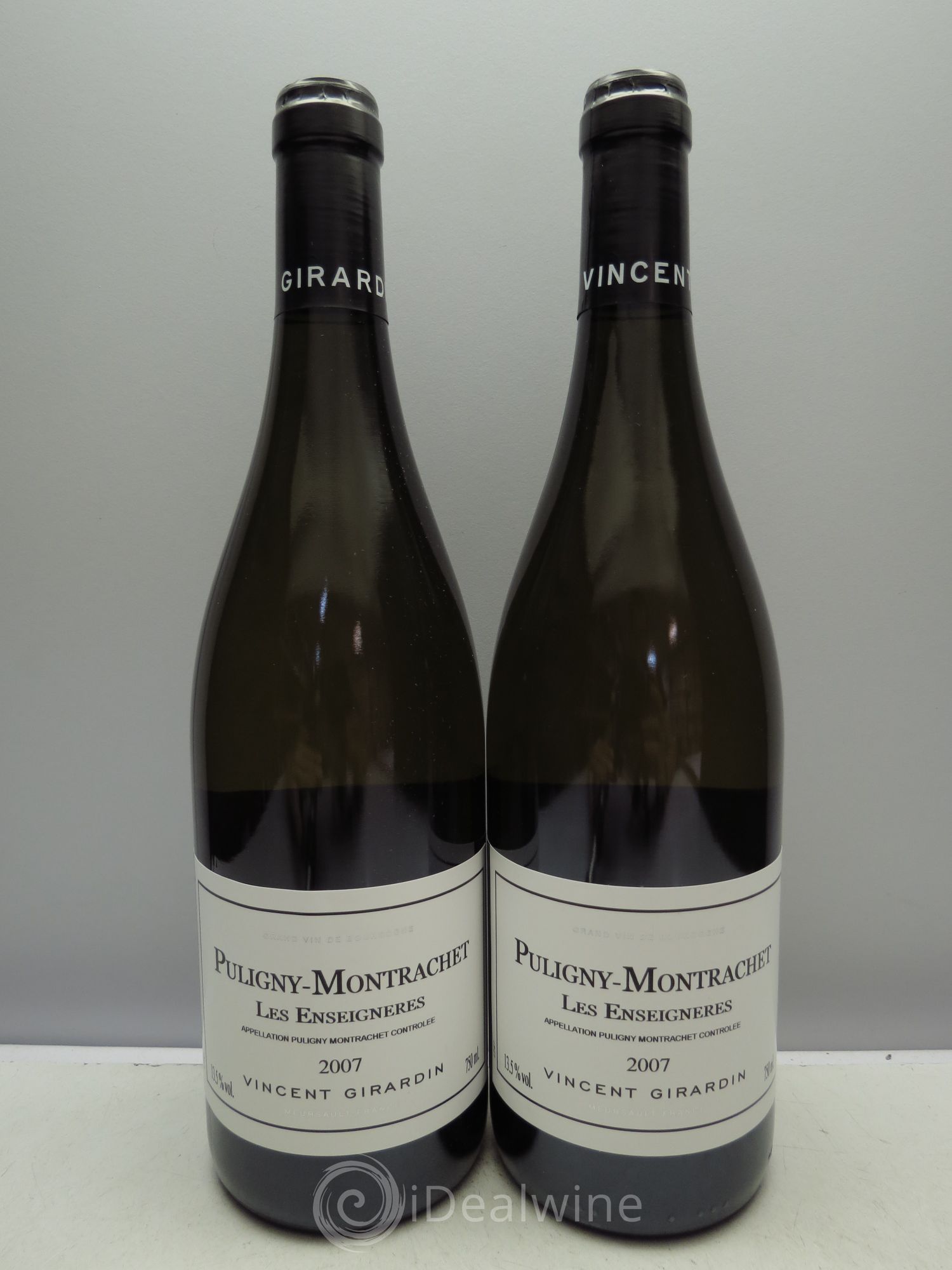 Puligny-Montrachet Enseignères - Vincent Girardin 2007 - Posten von 2 Flaschen - 0