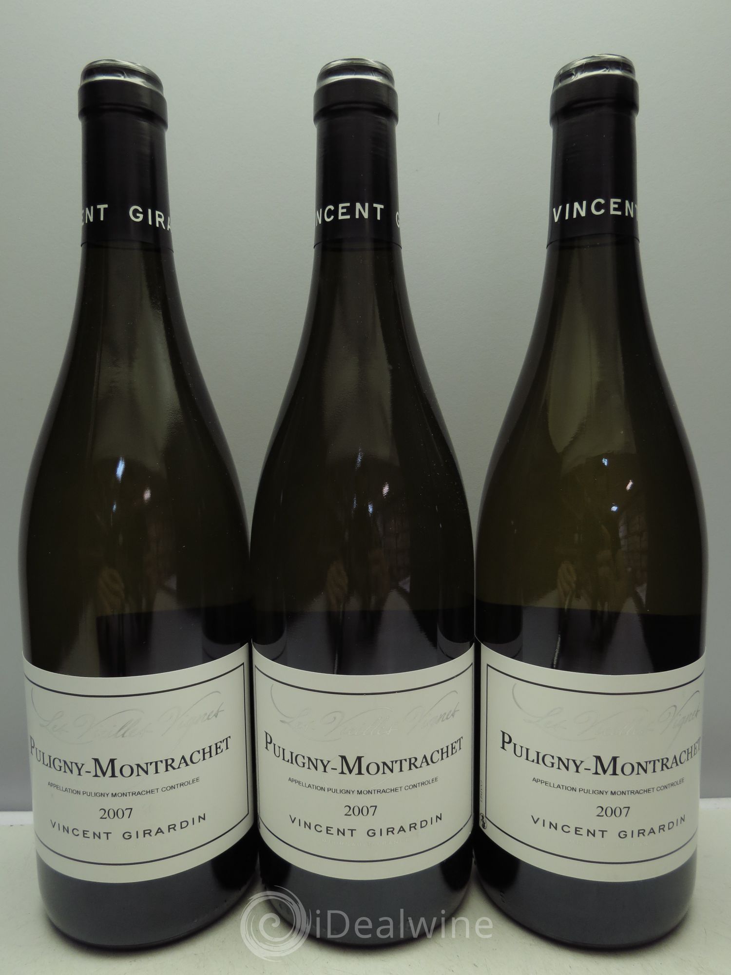 Puligny-Montrachet Vieilles Vignes - Vincent Girardin 2007 - Posten von 3 Flaschen - 0