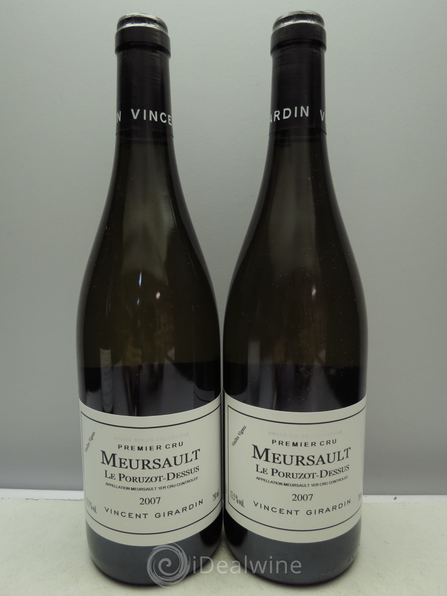 Meursault 1er Cru Vieilles Vignes - V.Girardin 2007 - Posten von 2 Flaschen - 0