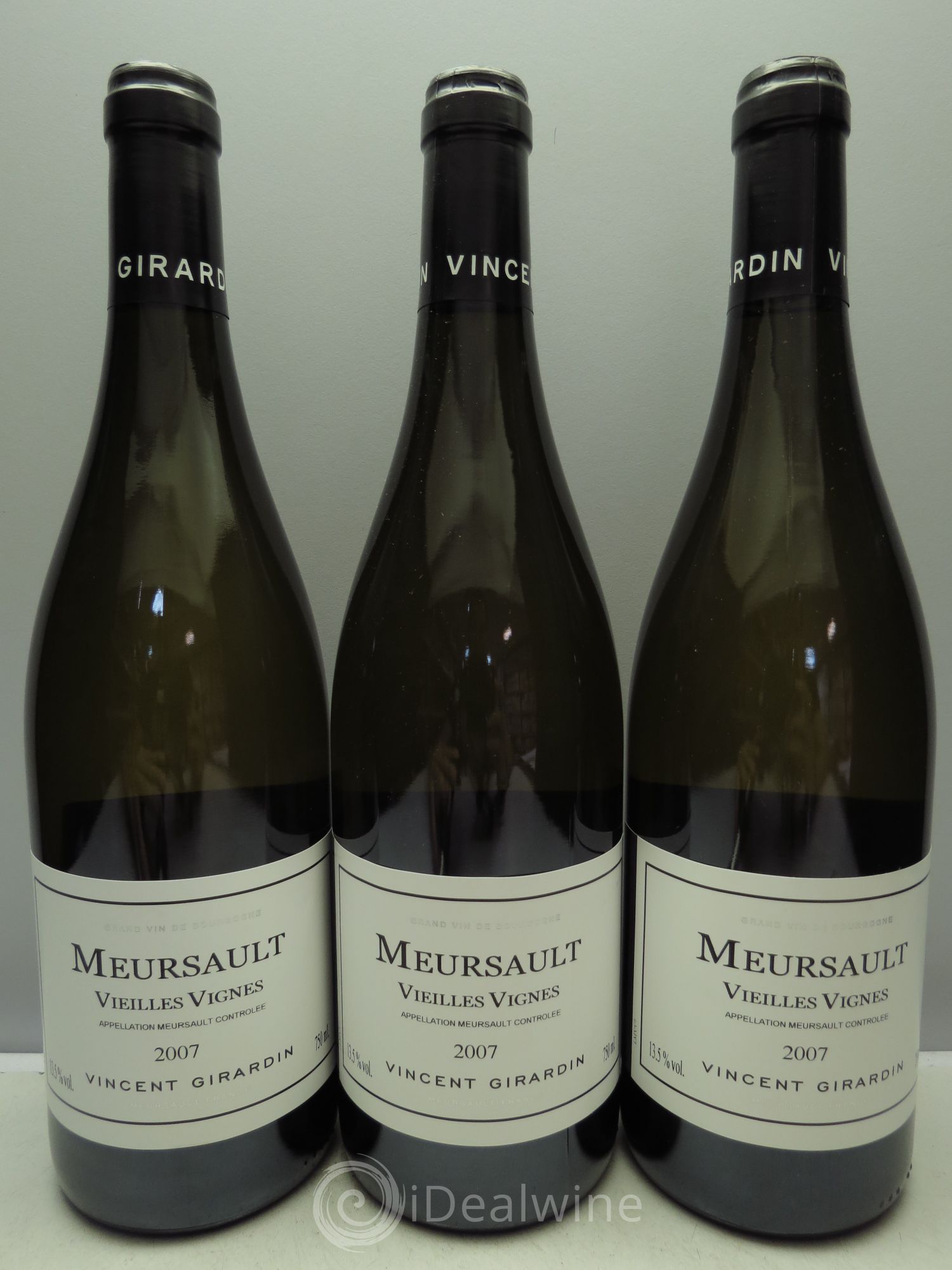 Meursault Vieilles Vignes - V.Girardin 2007 - Posten von 3 Flaschen - 0