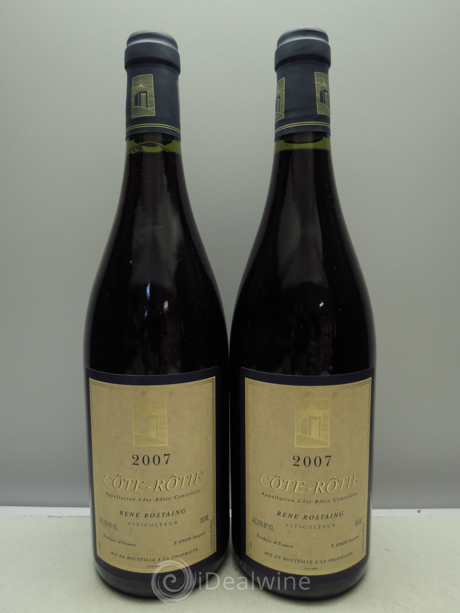 Côte-Rôtie René Rostaing 2007 - Lot of 2 bottles - 0