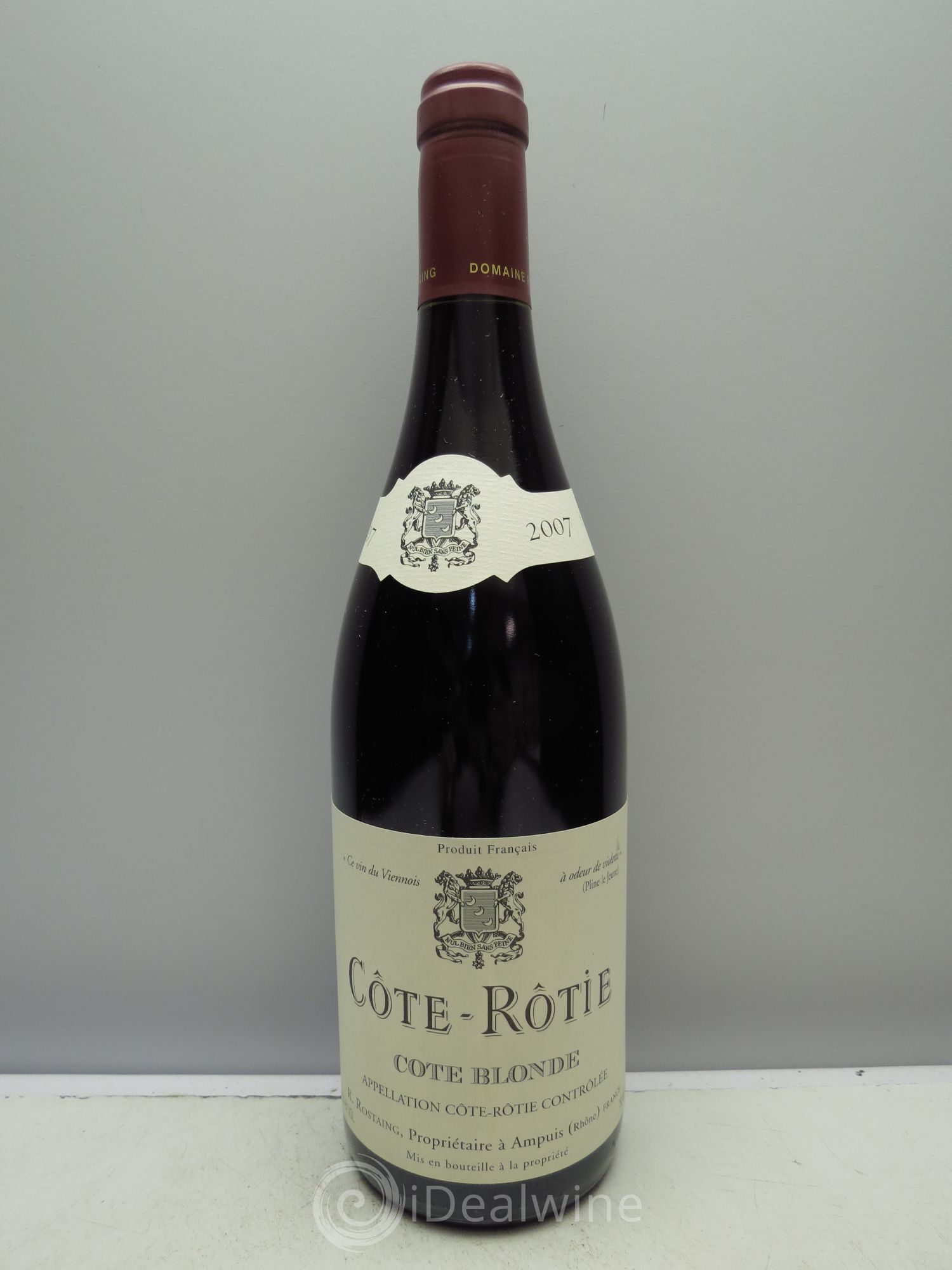 Côte-Rôtie Côte Blonde René Rostaing 2007 - Lot de 6 bouteilles - 0