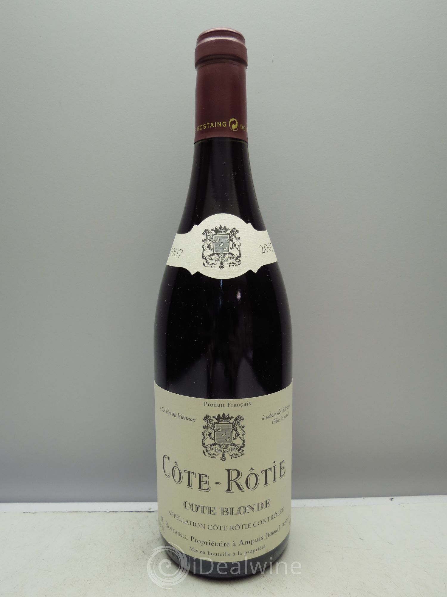 Côte-Rôtie Côte Blonde René Rostaing 2007 - Lot de 6 bouteilles - 0