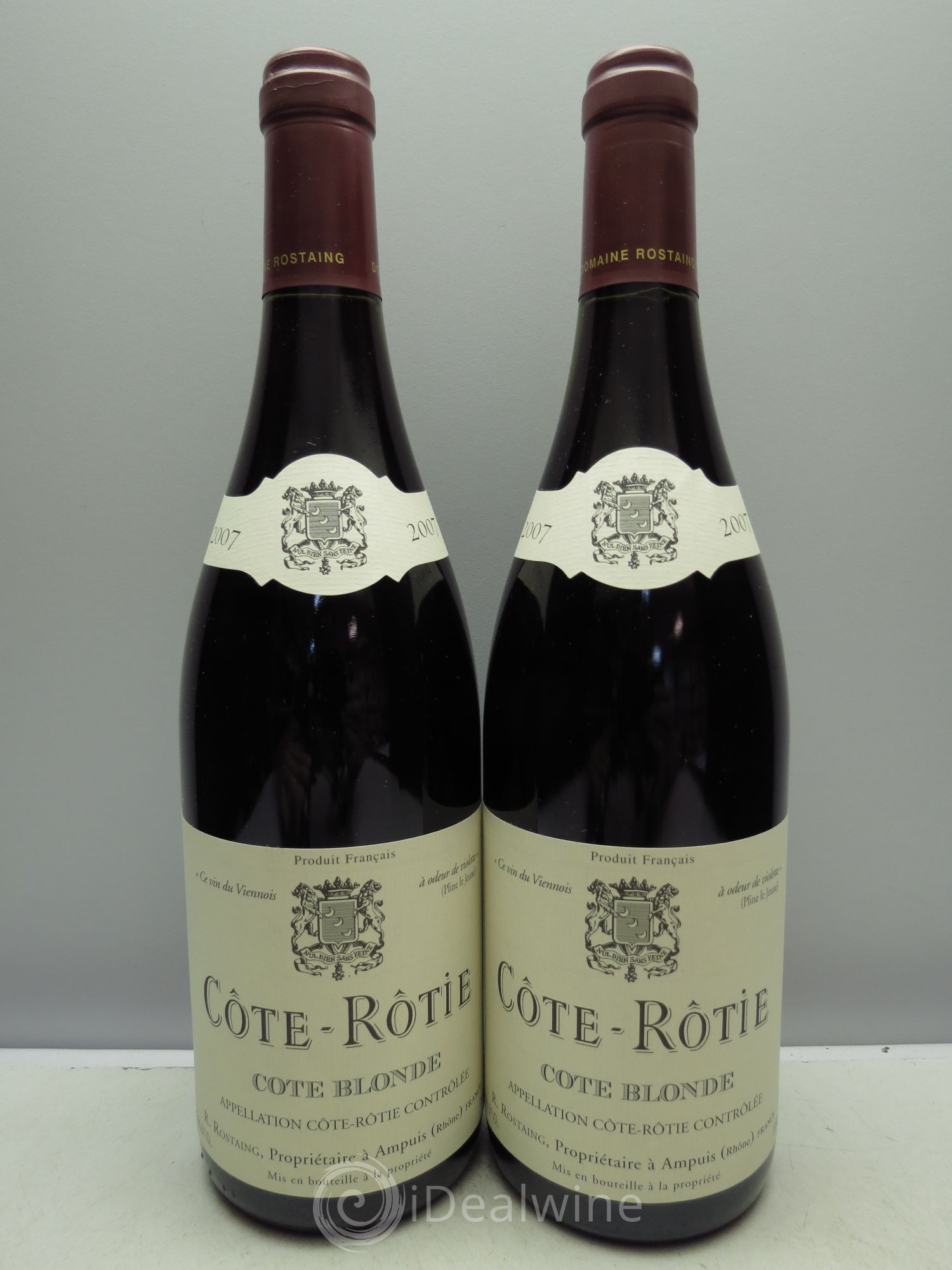 Côte-Rôtie Côte Blonde René Rostaing 2007 - Posten von 2 Flaschen - 0