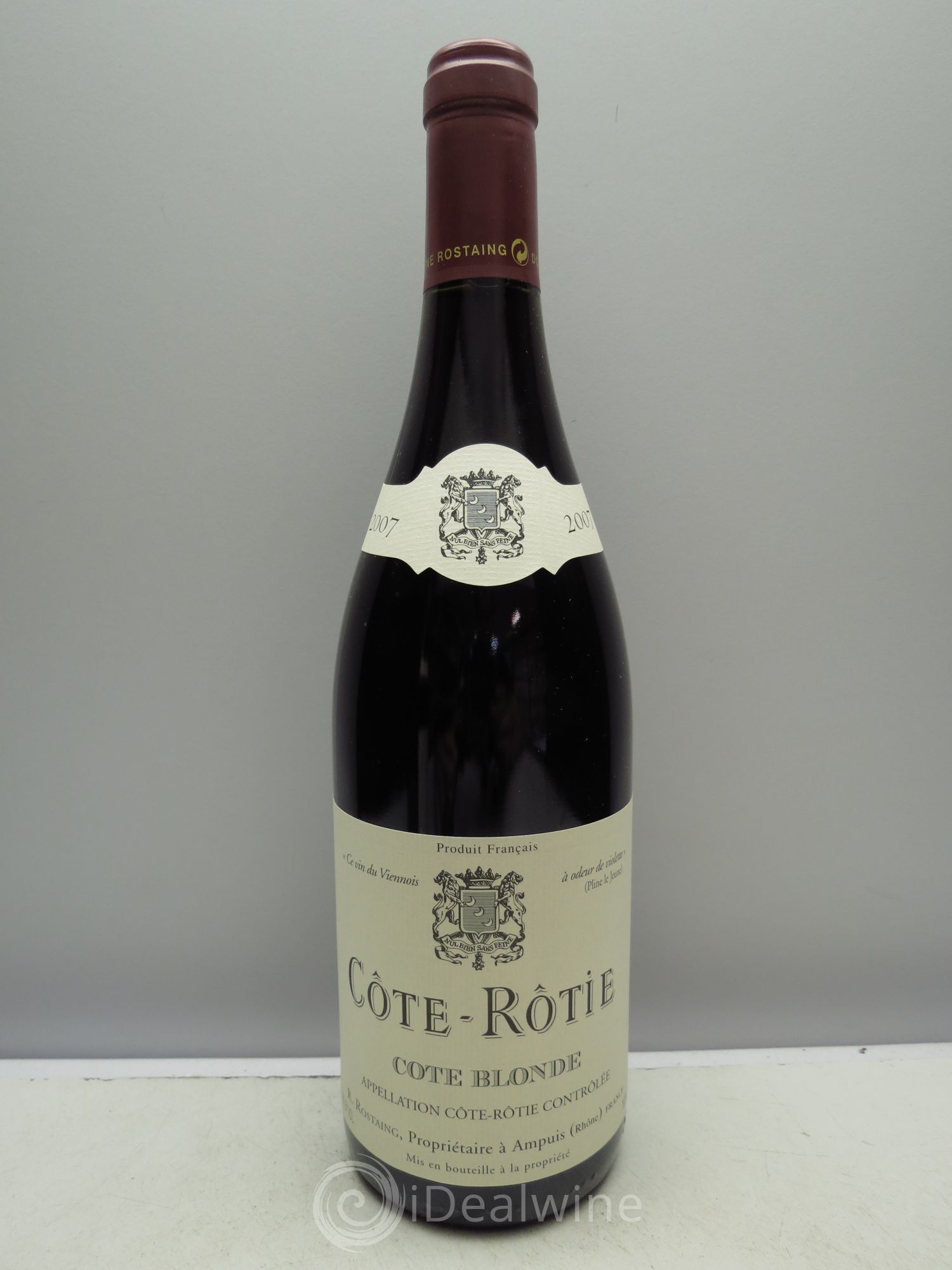 Côte-Rôtie Côte Blonde René Rostaing 2007 - Posten von 1 Flasche - 0