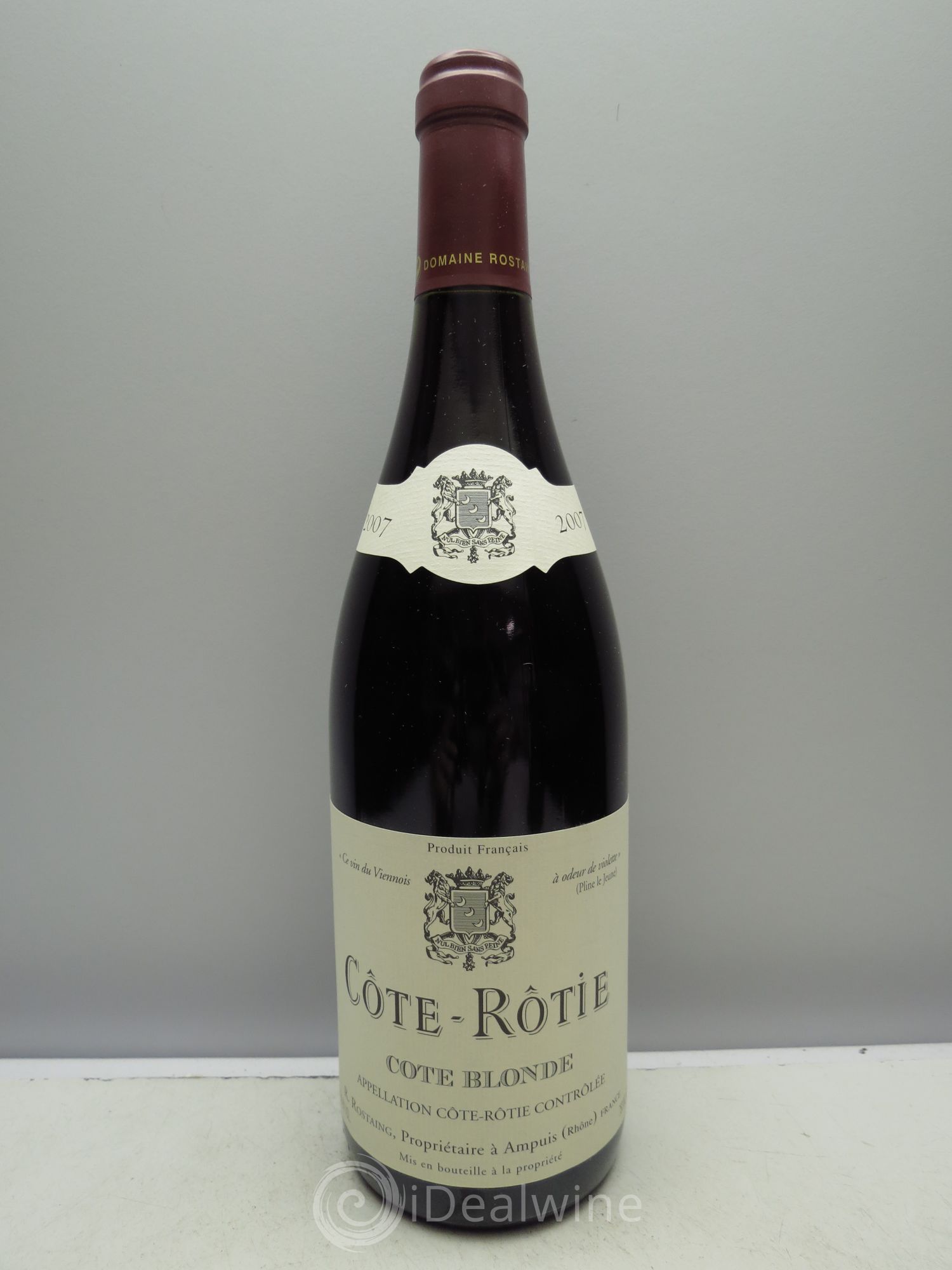 Côte-Rôtie Côte Blonde René Rostaing 2007 - Lot of 1 bottle - 0
