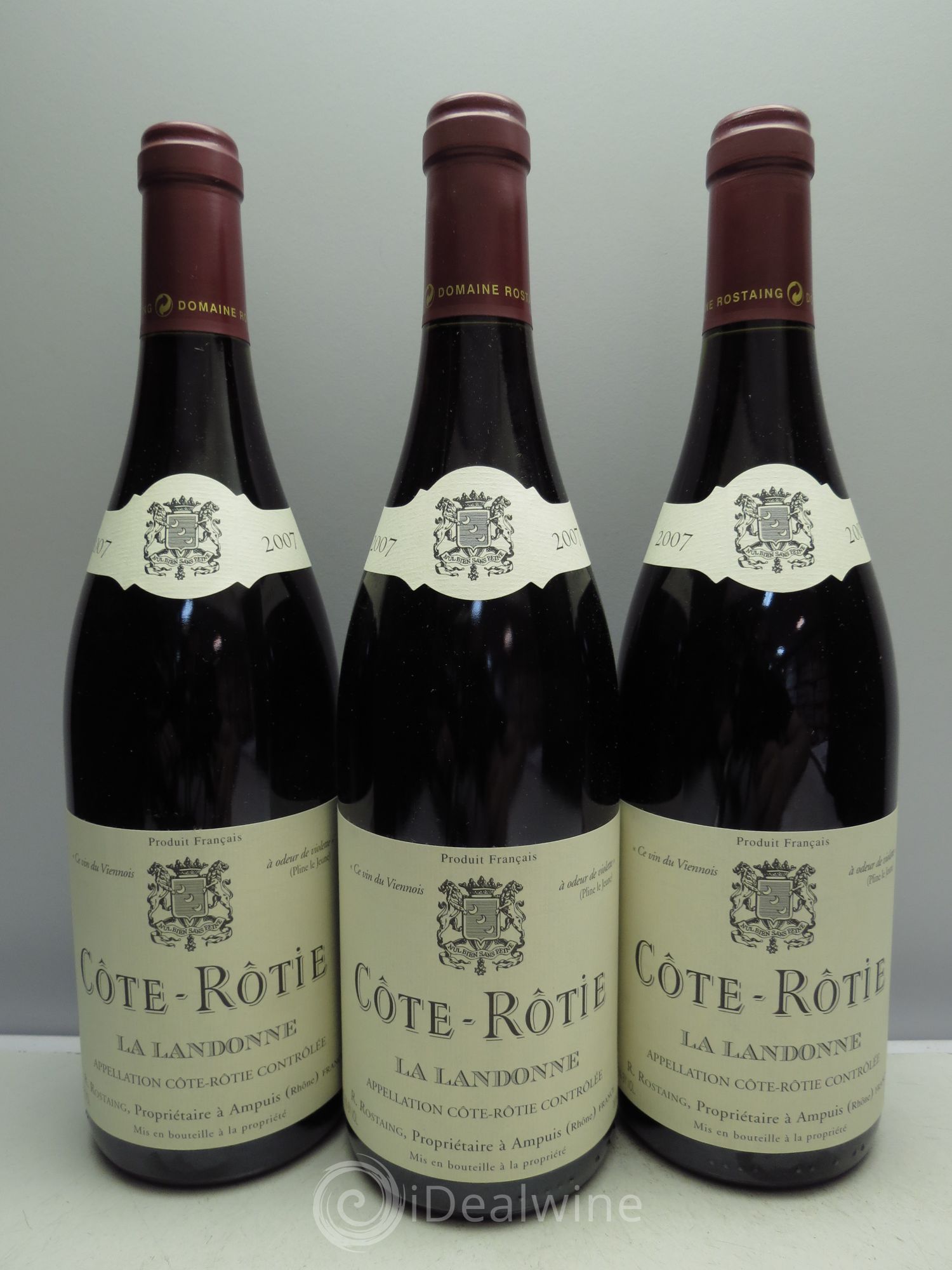 Côte-Rôtie La Landonne René Rostaing 2007 - Posten von 3 Flaschen - 0