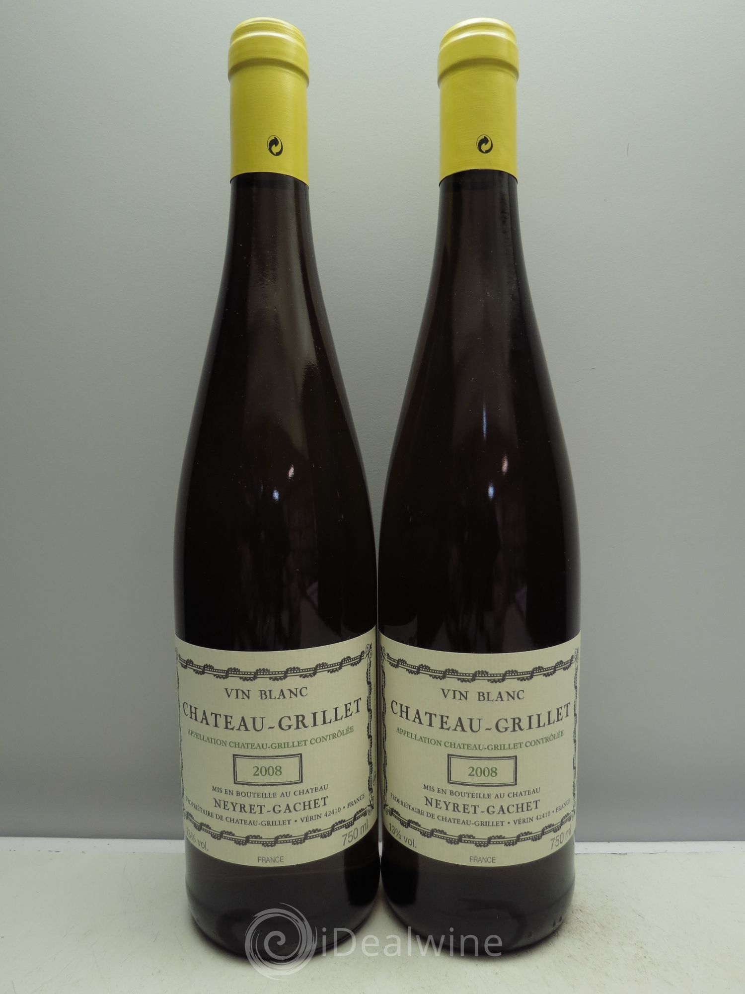 Château Grillet Château-Grillet 2008 - Lot de 2 bouteilles - 0