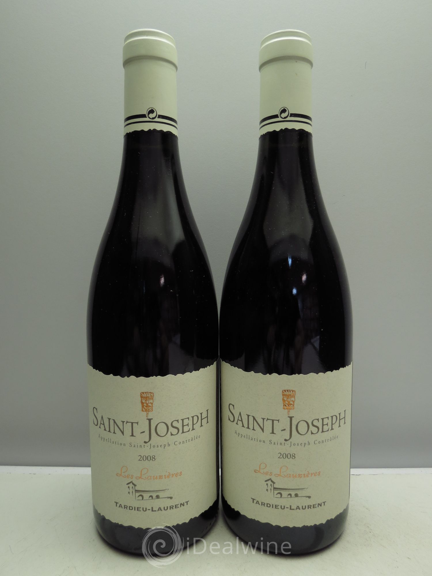 Saint-Joseph Lauzières 2008 - Posten von 2 Flaschen - 0