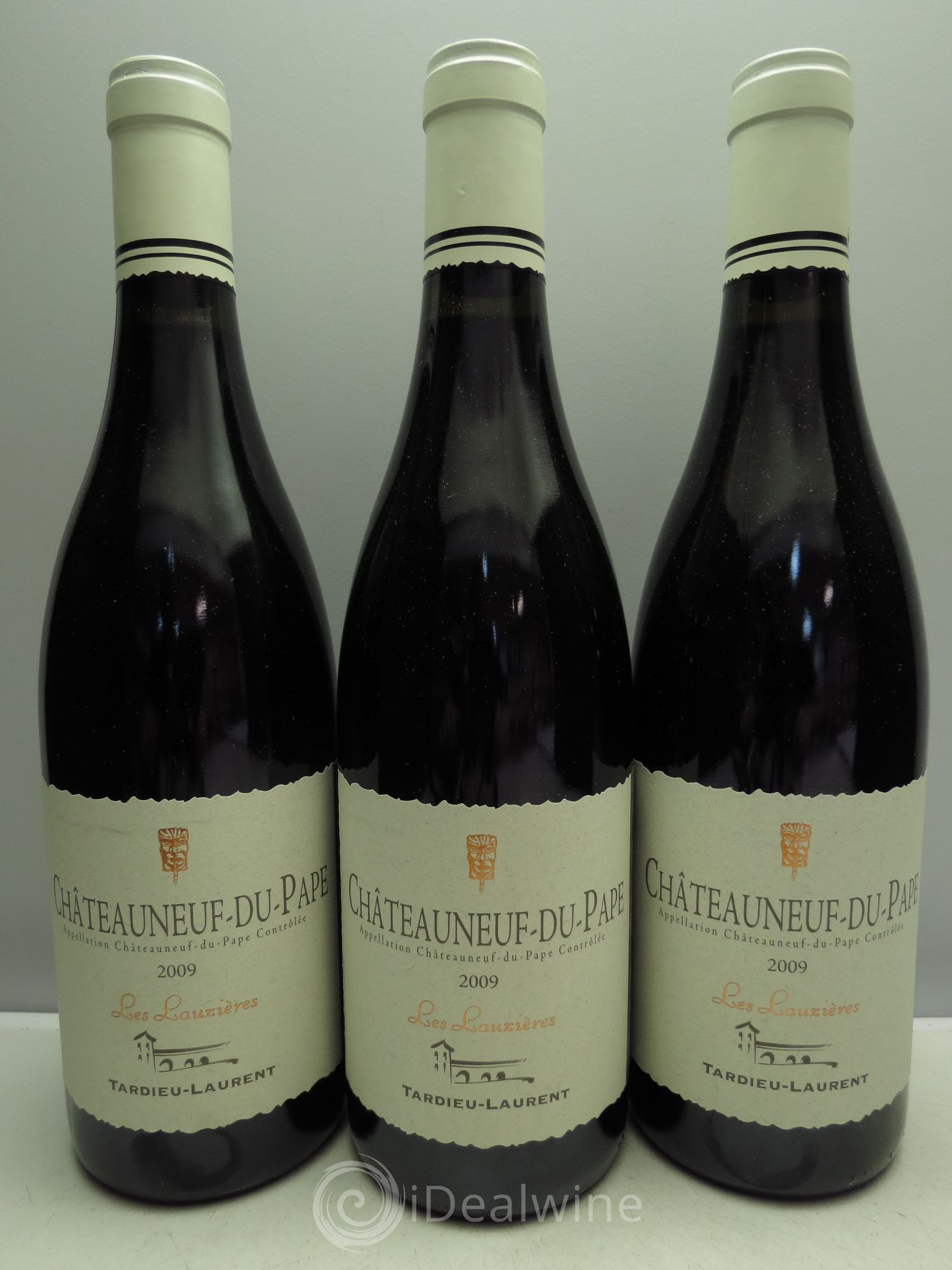 Châteauneuf-du-Pape Domaine Tardieu-Laurent Famille Tardieu Lauzières 2009 - Lot de 3 bouteilles - 0