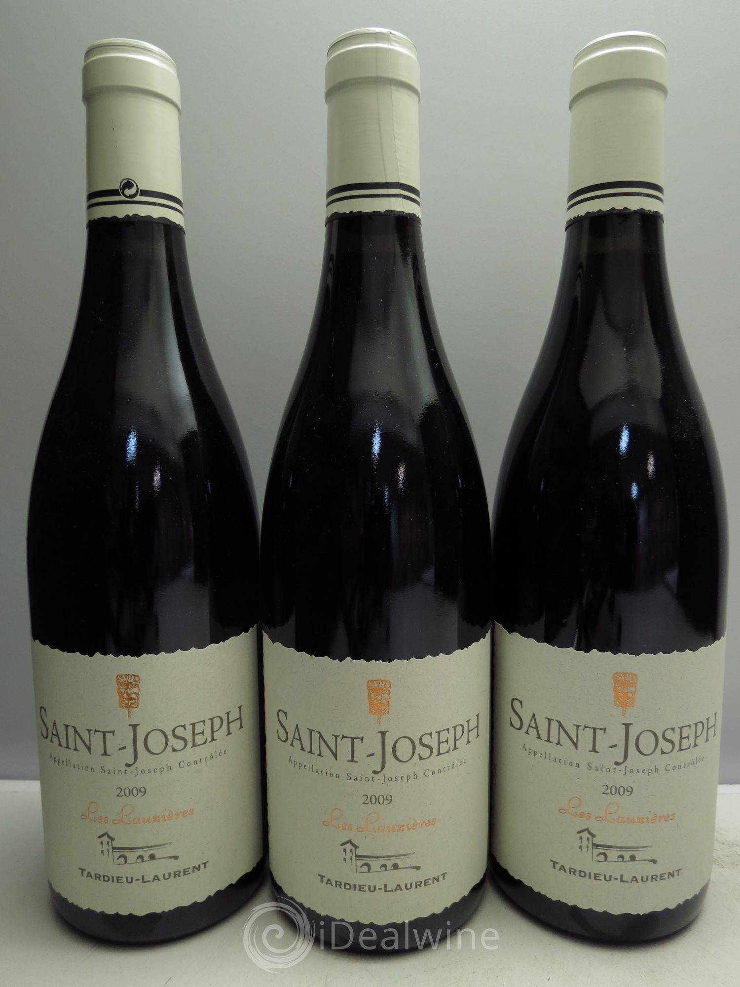 Saint-Joseph Lauzières 2009 - Posten von 3 Flaschen - 0