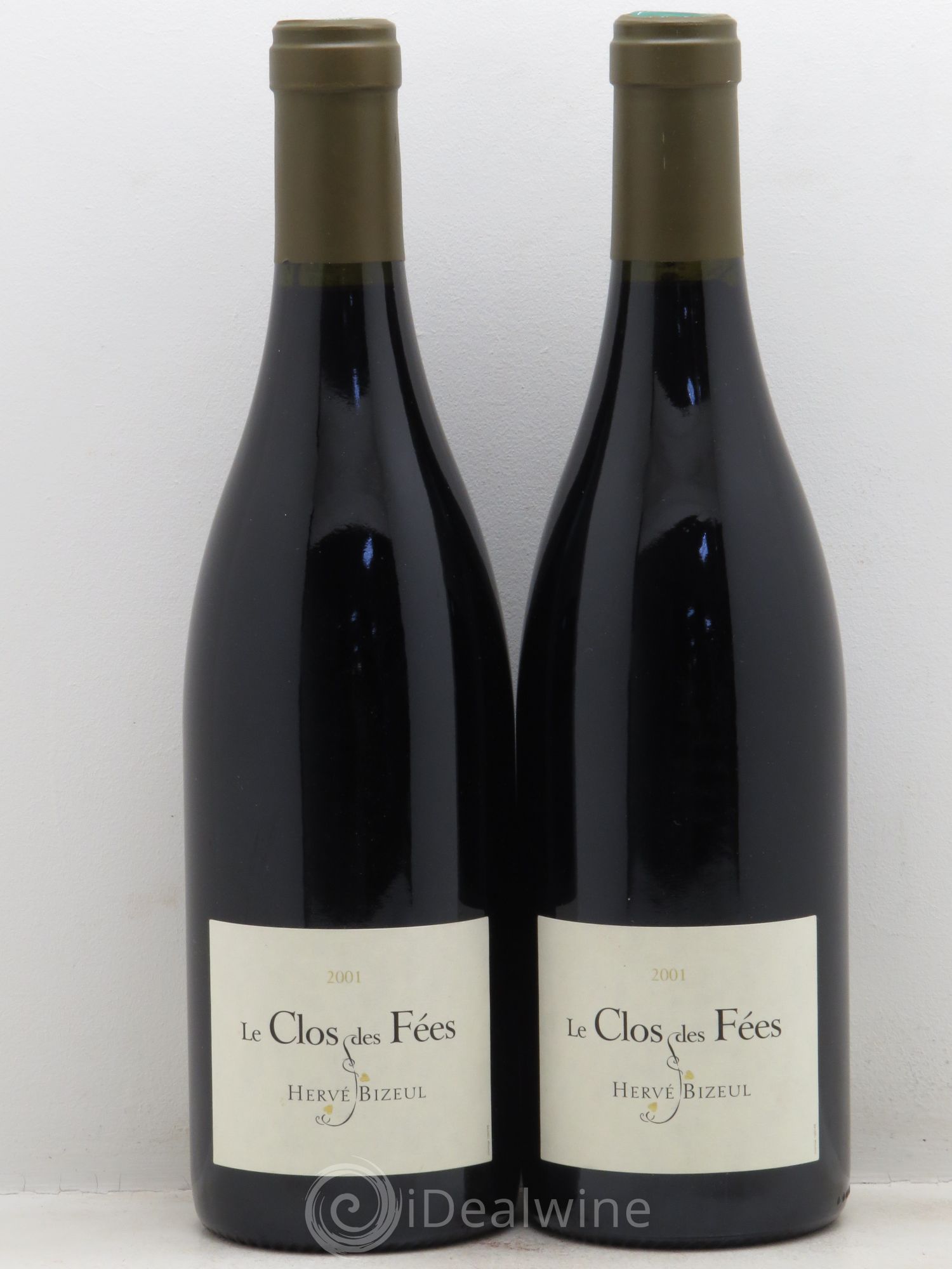 Côtes du Roussillon Villages Clos des Fées Hervé Bizeul 2001 - Lot de 2 bouteilles - 0