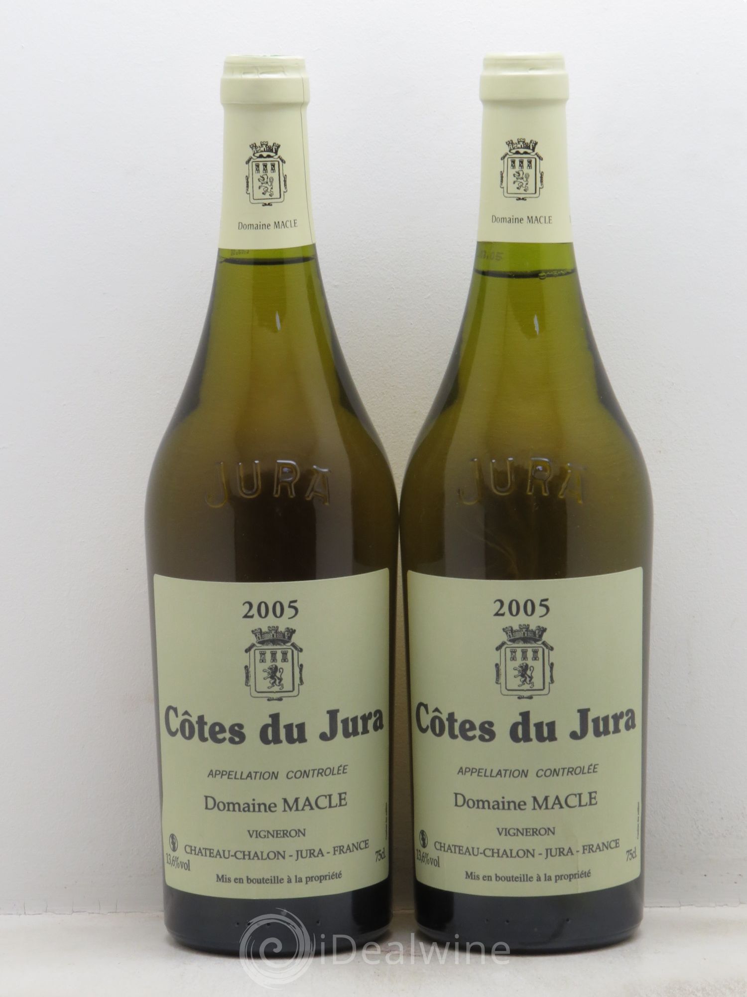 Côtes du Jura Jean Macle 2005 - Lot de 2 bouteilles - 0
