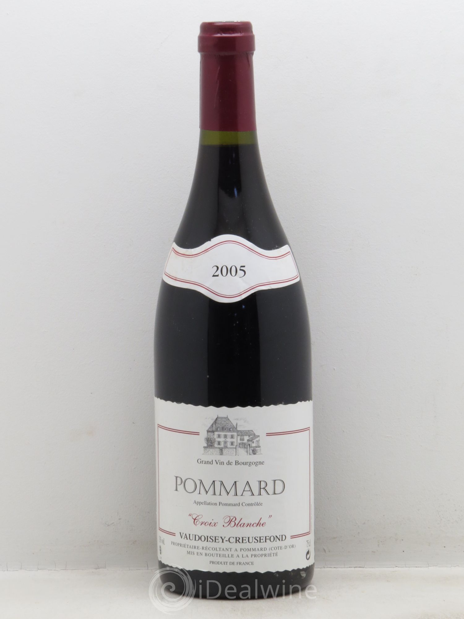 Pommard Croix Blanche Vaudoisey Creusefond 2005 - Lot de 1 bouteille - 0