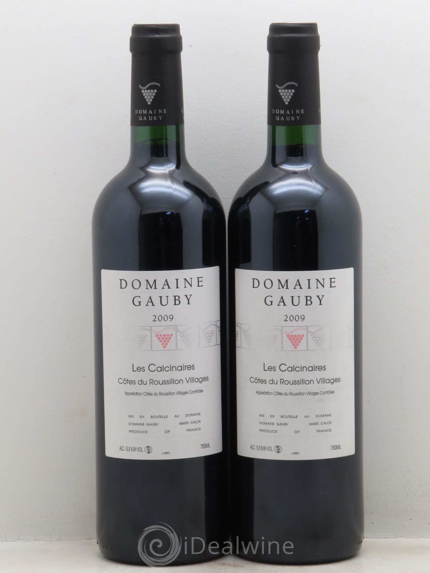 Côtes du Roussillon Les Calcinaires Gauby (Domaine) 2009 - Lot de 2 bouteilles - 0
