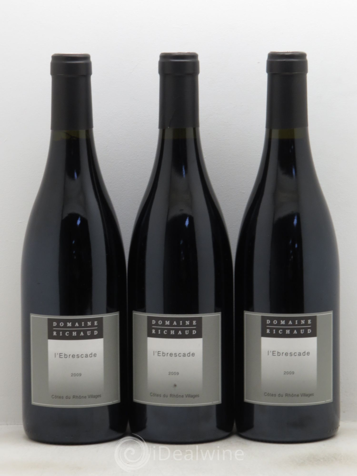 Côtes-du-Rhône Richaud Ebrescade 2009 - Posten von 3 Flaschen - 0